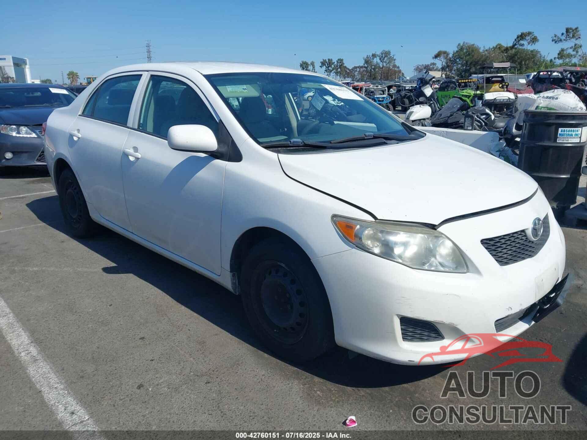 TOYOTA COROLLA 2010 - 2T1BU4EE4AC425270