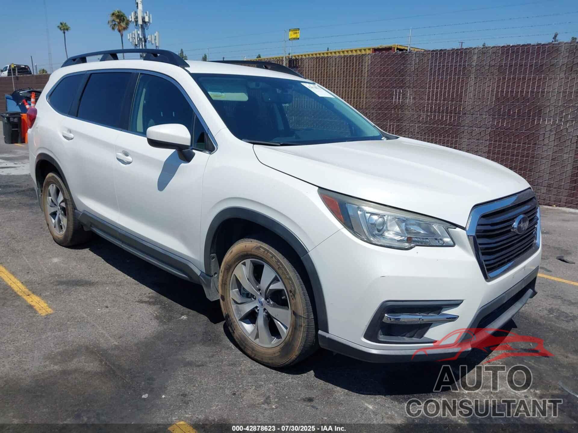 SUBARU ASCENT 2019 - 4S4WMAFD1K3480240
