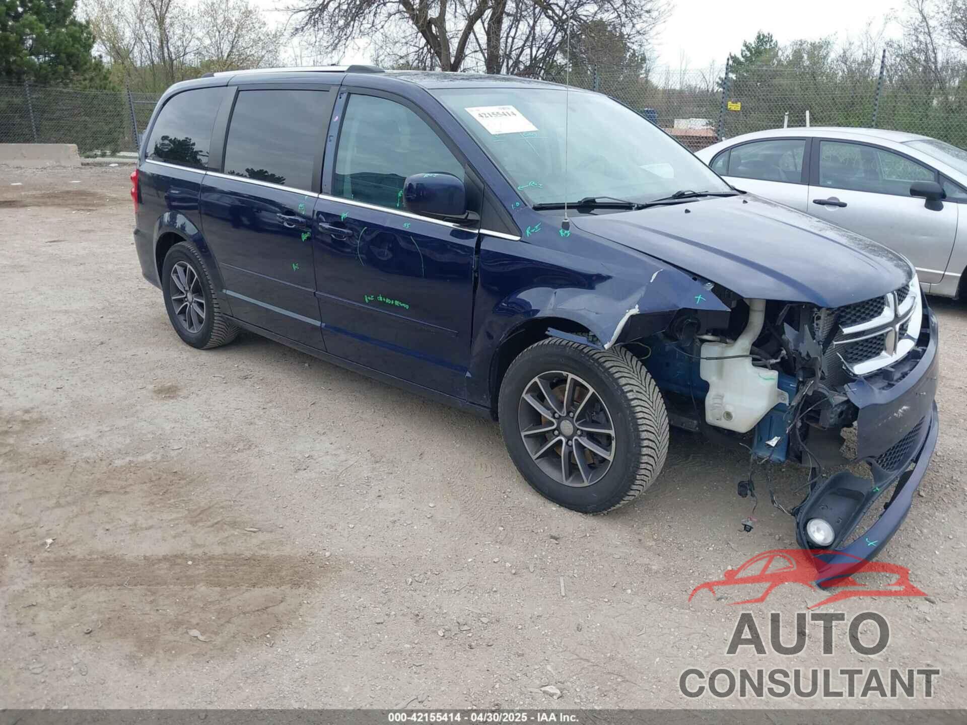 DODGE GRAND CARAVAN 2017 - 2C4RDGCGXHR807303