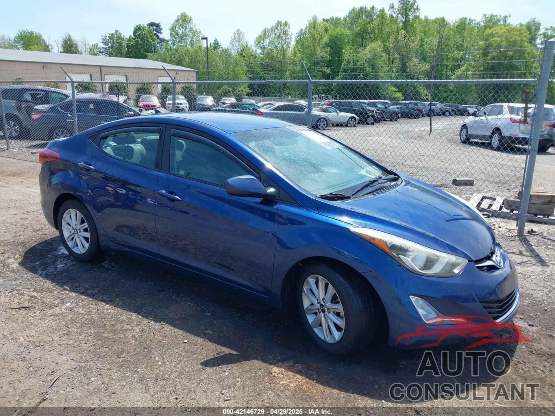 HYUNDAI ELANTRA 2015 - 5NPDH4AE7FH642092