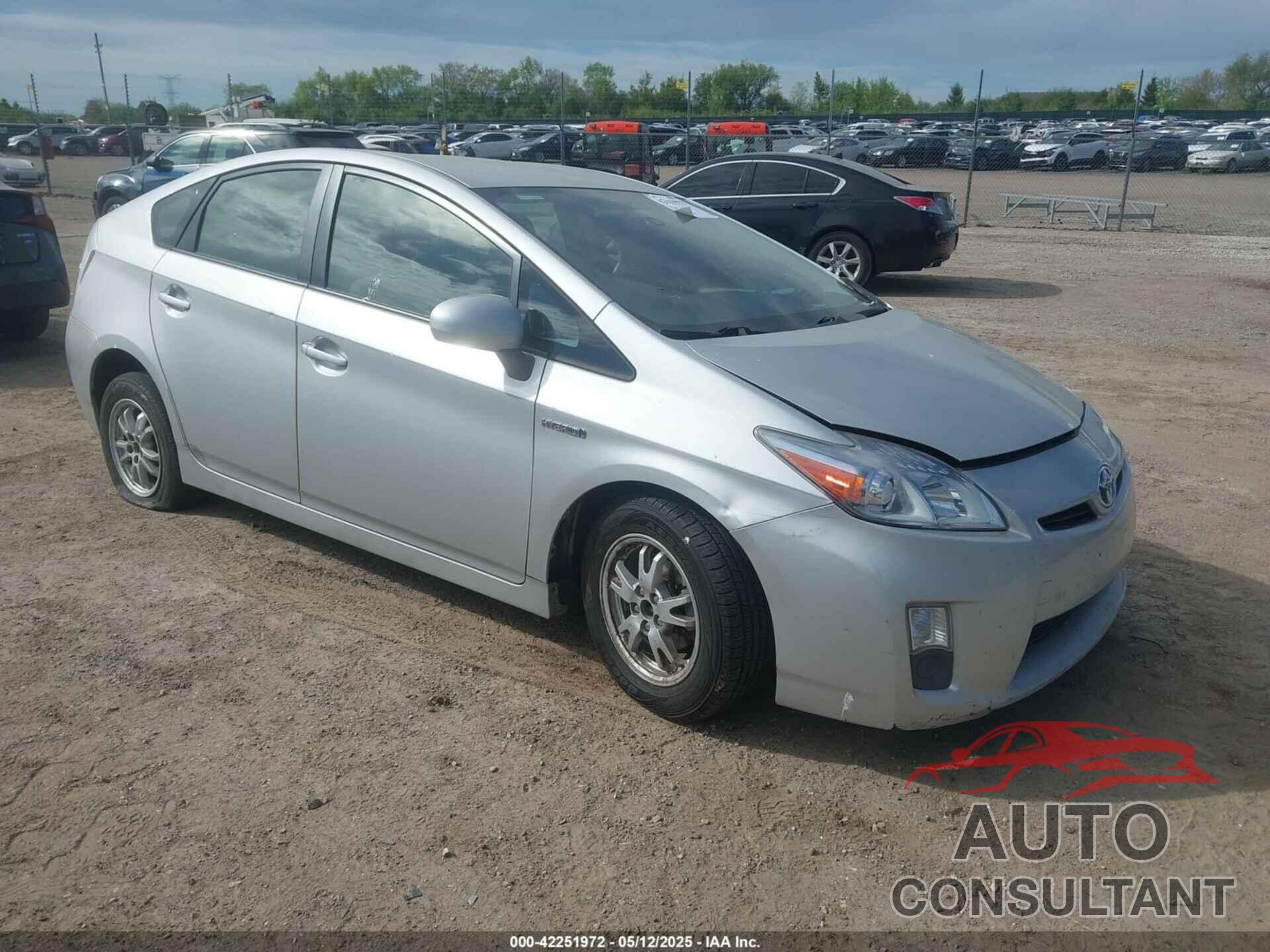 TOYOTA PRIUS 2011 - JTDKN3DU9B0288340