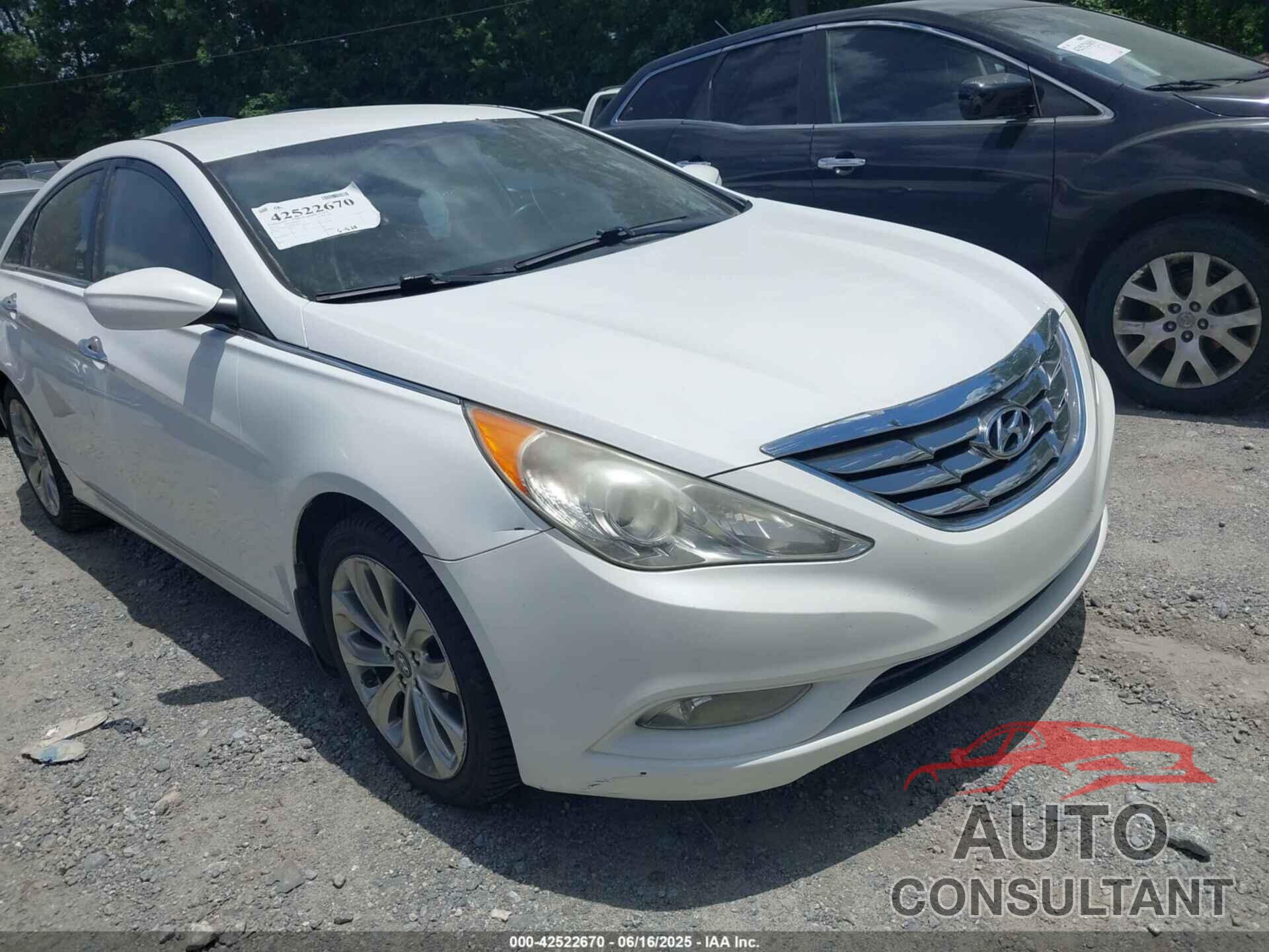 HYUNDAI SONATA 2013 - 5NPEC4AC6DH630112