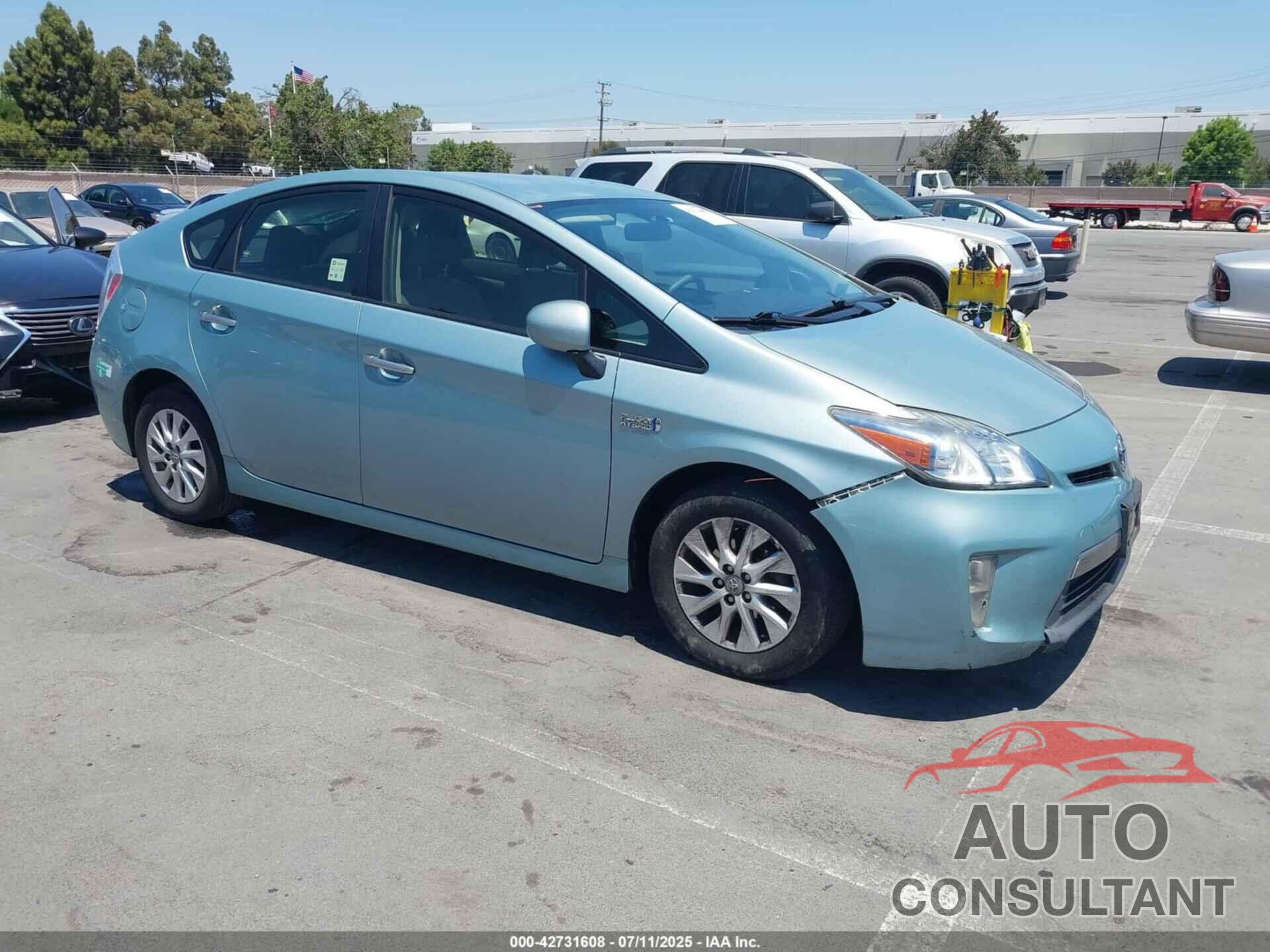 TOYOTA PRIUS PLUG-IN 2015 - JTDKN3DP7F3067950