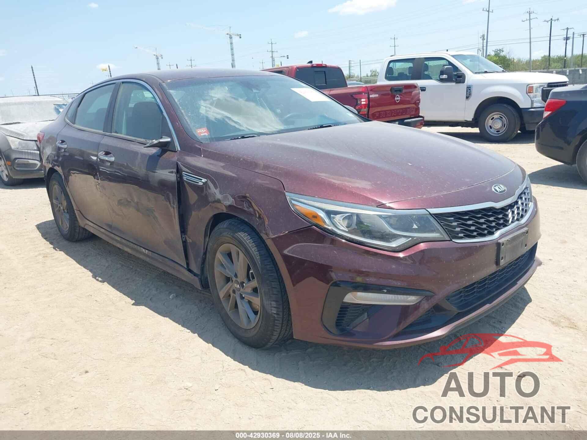 KIA OPTIMA 2020 - 5XXGT4L38LG394398