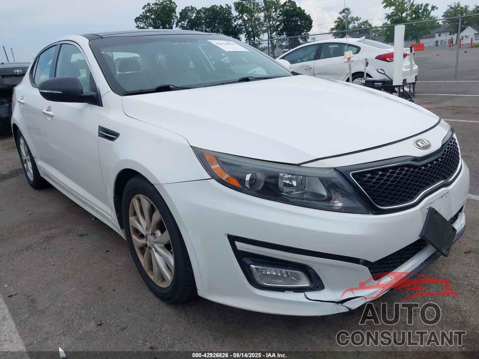 KIA OPTIMA 2015 - 5XXGN4A71FG487333