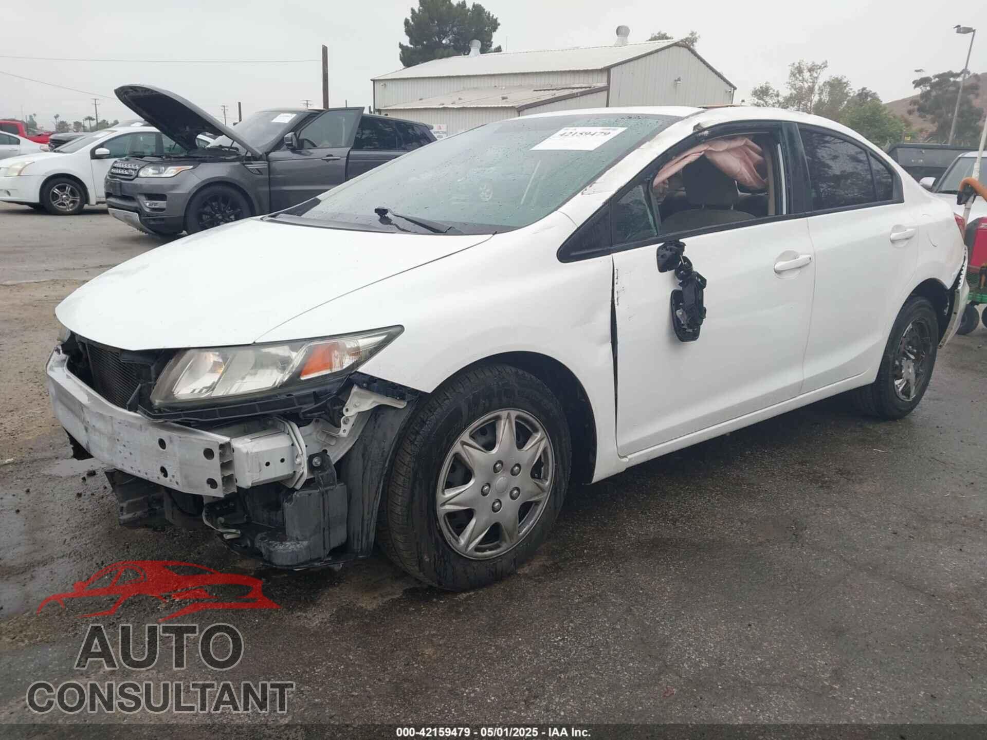 HONDA CIVIC 2013 - 19XFB2F55DE250009