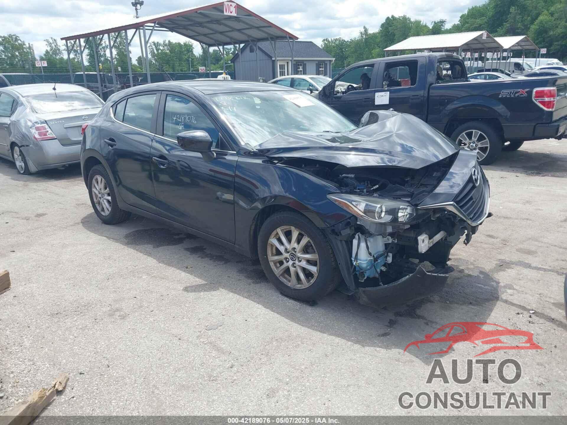 MAZDA MAZDA3 2016 - JM1BM1K73G1339336