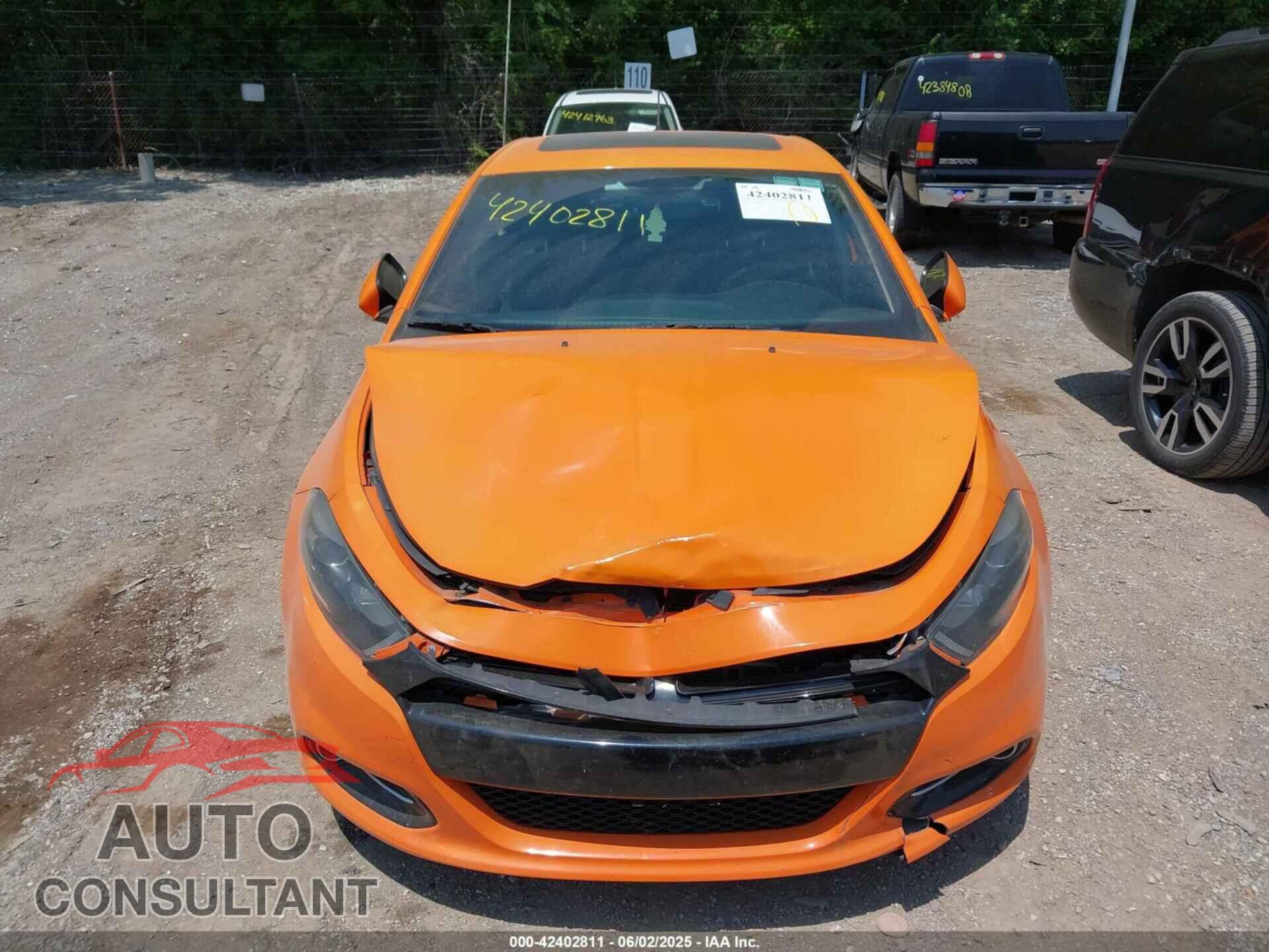DODGE DART 2014 - 1C3CDFBB2ED692933