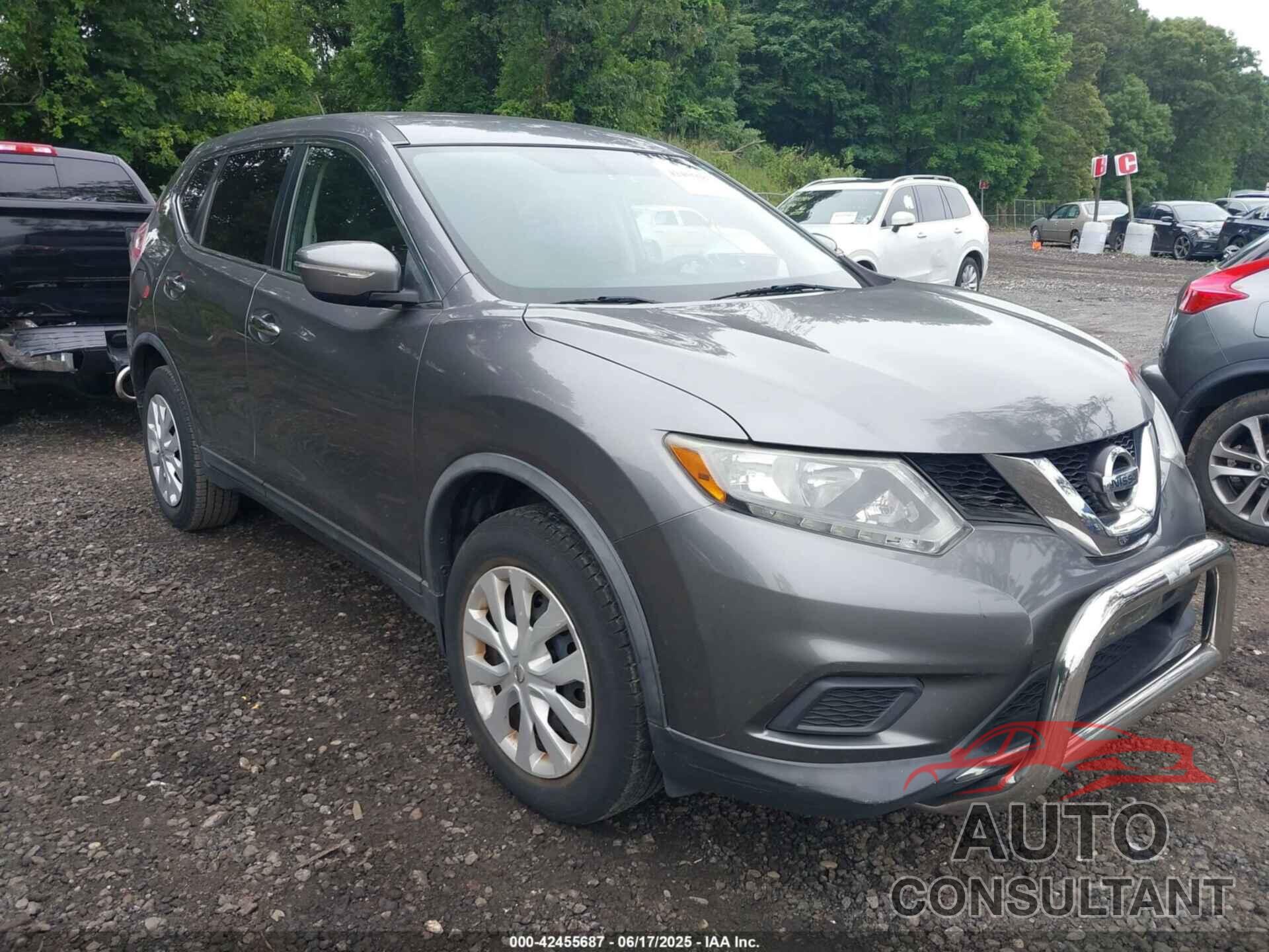 NISSAN ROGUE 2015 - KNMAT2MV7FP563219