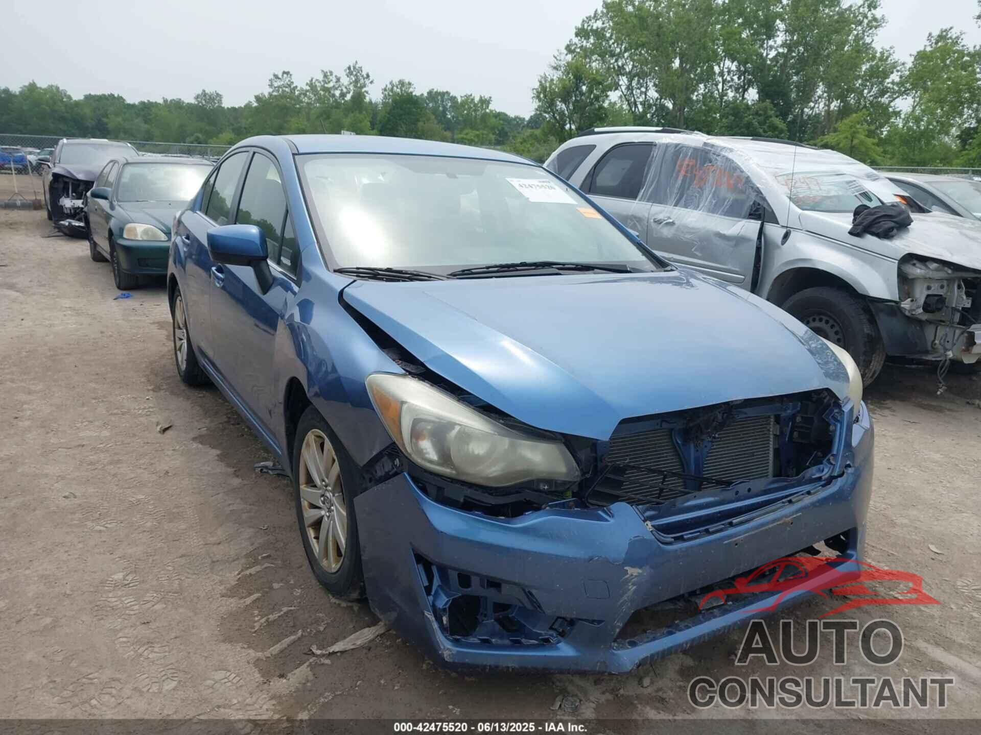 SUBARU IMPREZA 2015 - JF1GJAC64FH004280