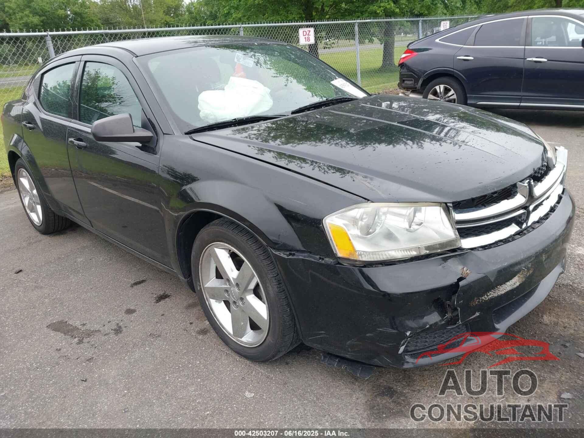 DODGE AVENGER 2013 - 1C3CDZAB1DN688075