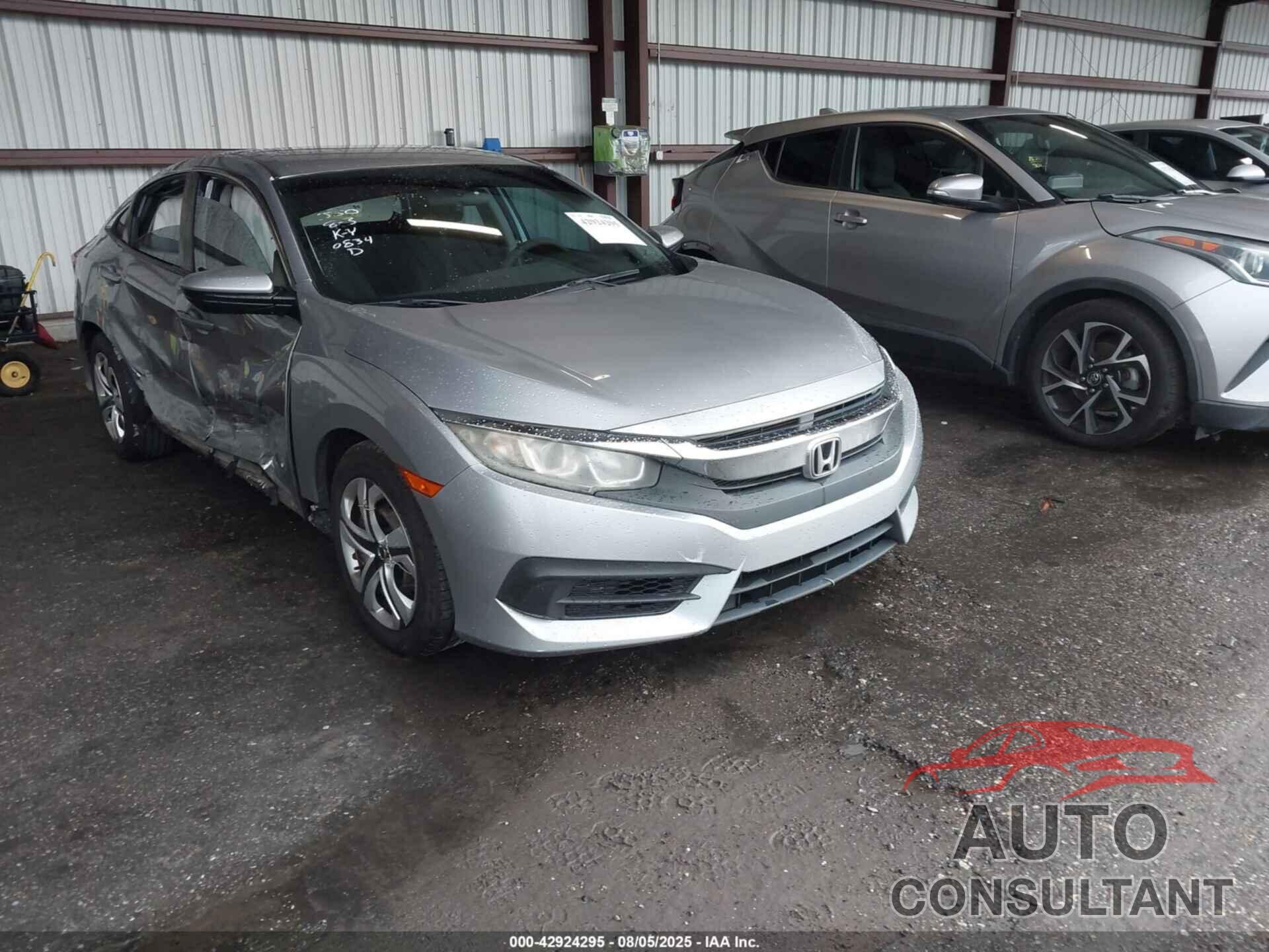 HONDA CIVIC 2017 - 19XFC2F51HE040834