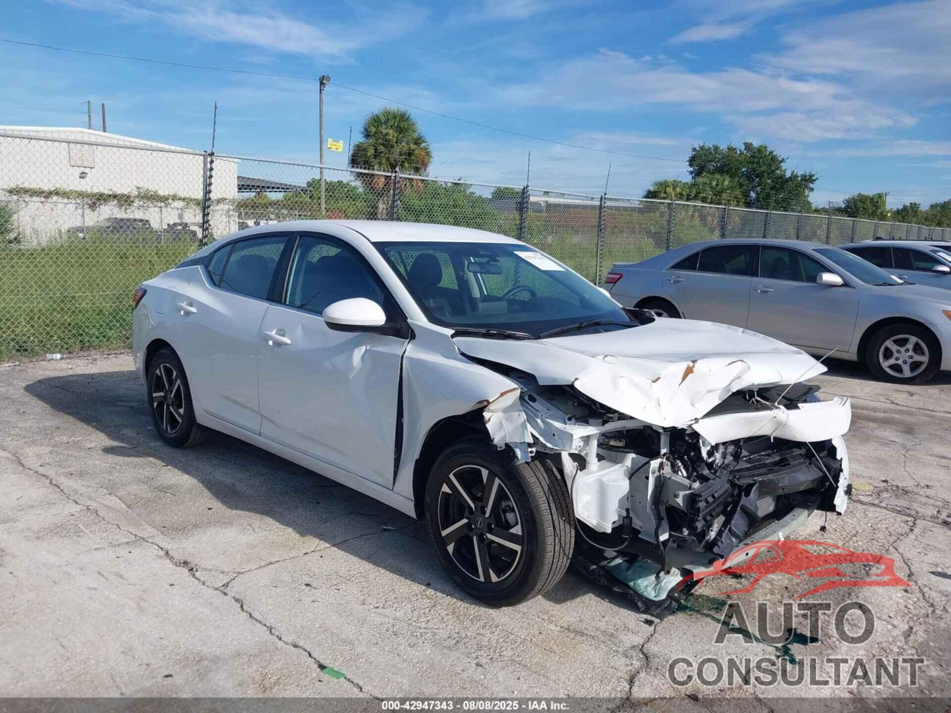 NISSAN SENTRA 2025 - 3N1AB8CVXSY320720
