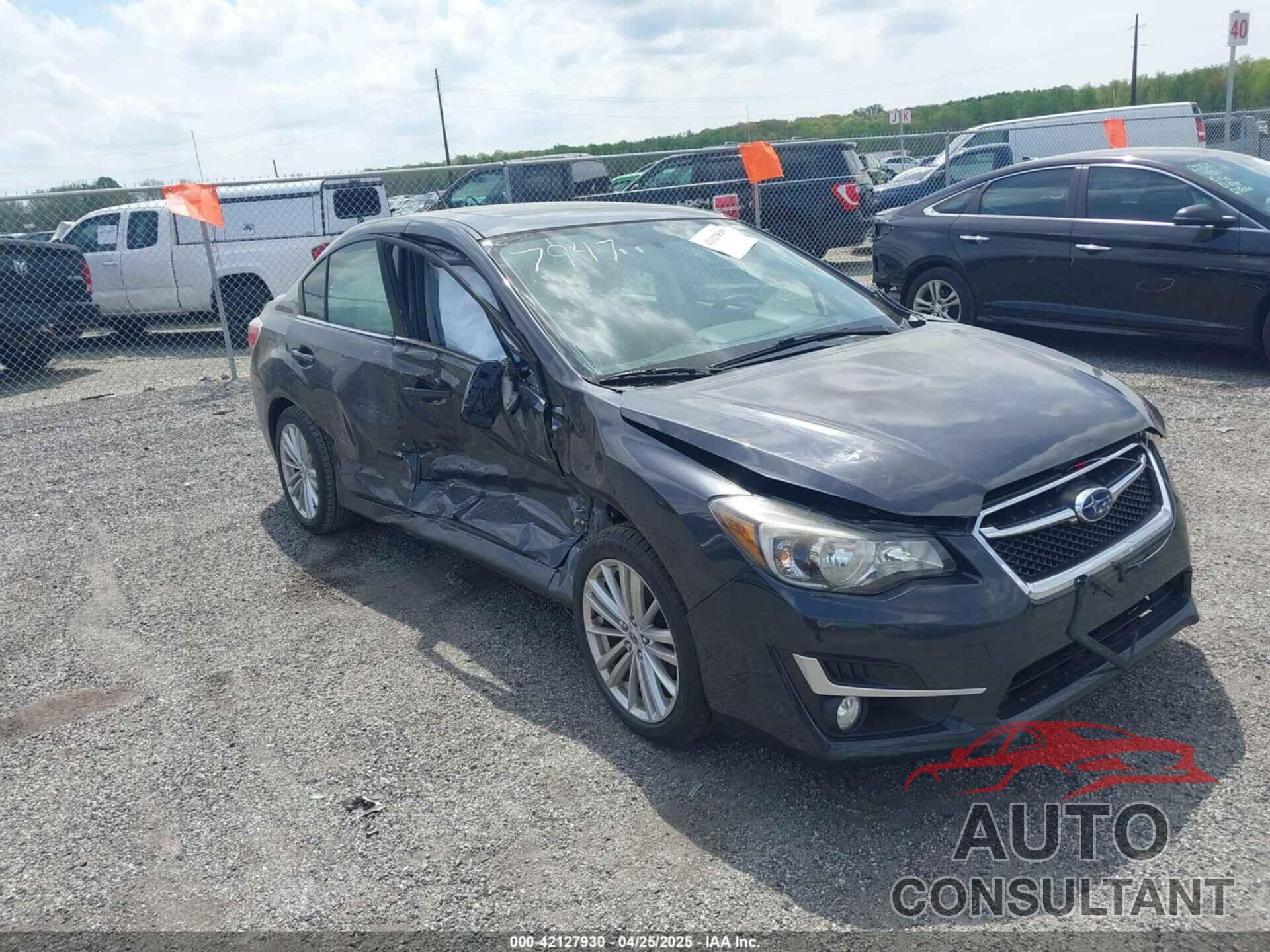 SUBARU IMPREZA 2016 - JF1GJAF69GH007947
