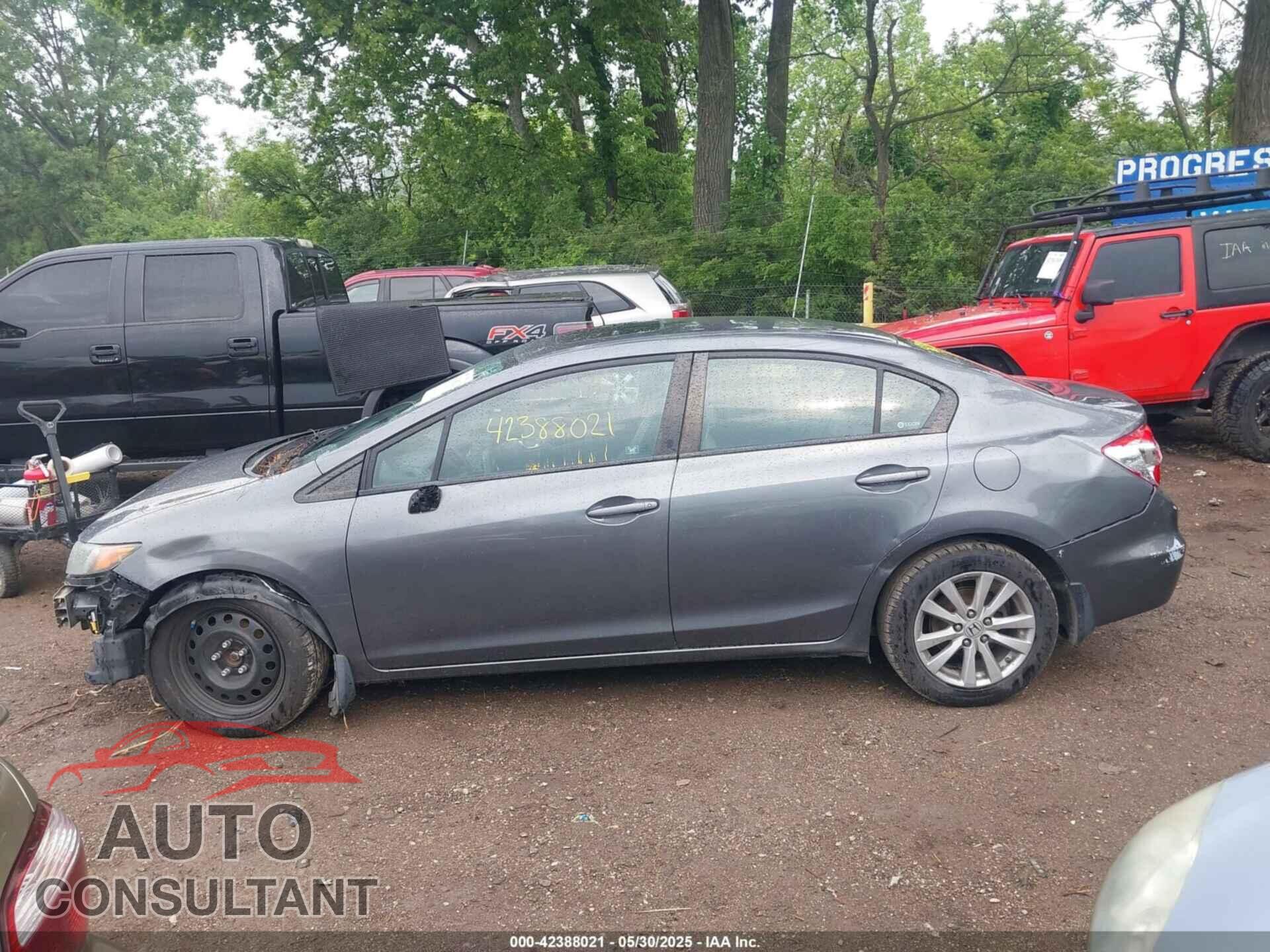 HONDA CIVIC 2012 - 19XFB2F86CE004269