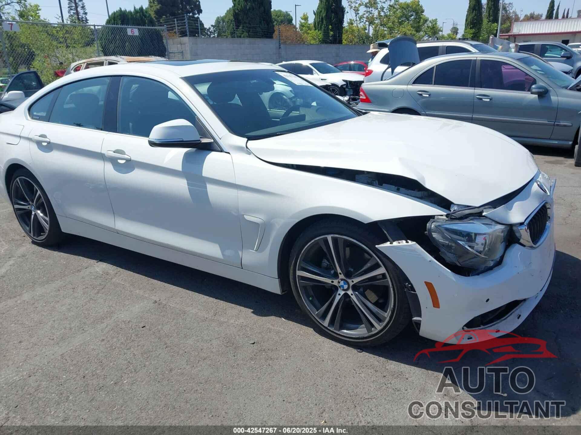 BMW 430I GRAN COUPE 2018 - WBA4J1C54JBA30085