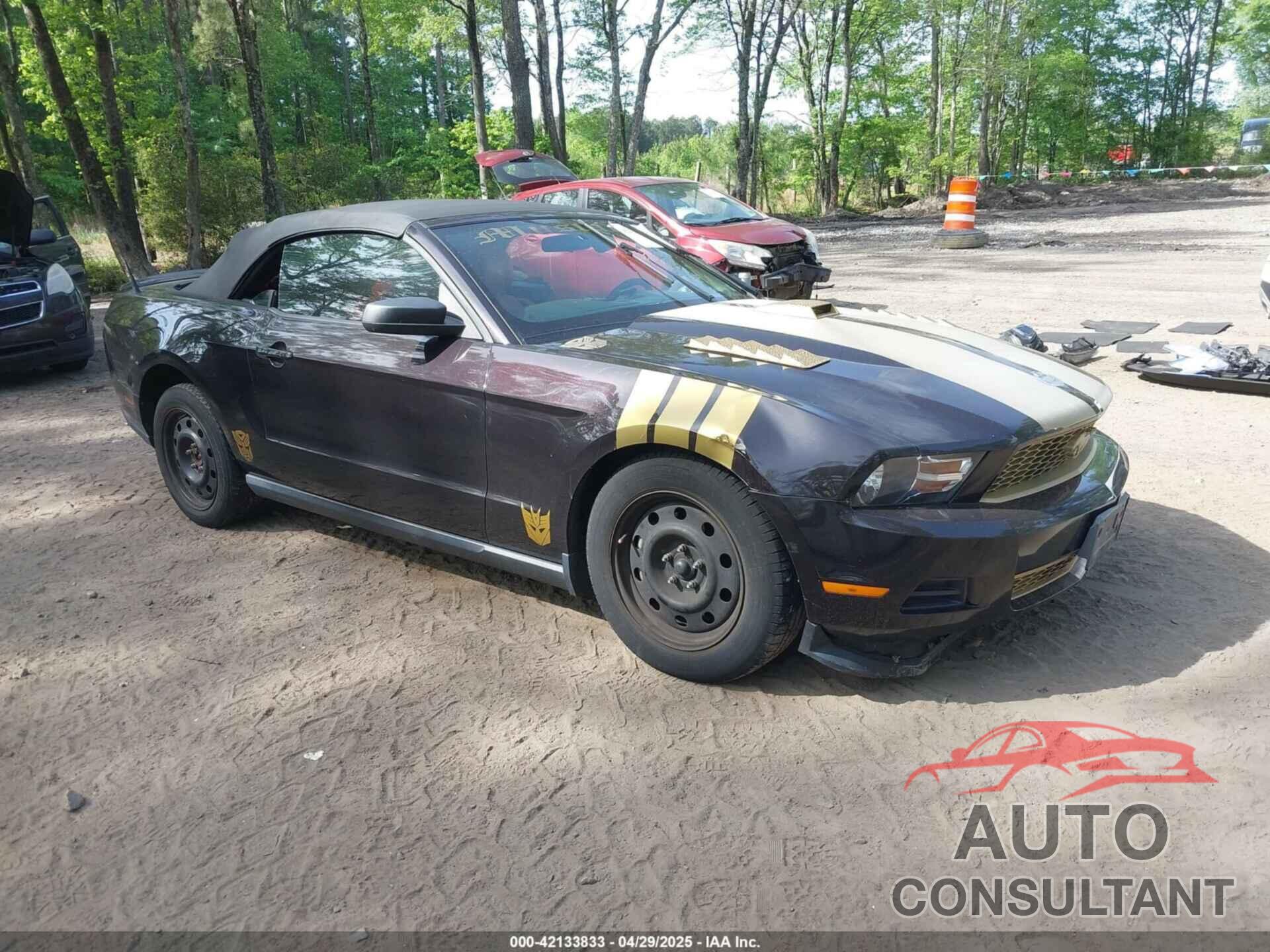 FORD MUSTANG 2012 - 1ZVBP8EM4C5203282