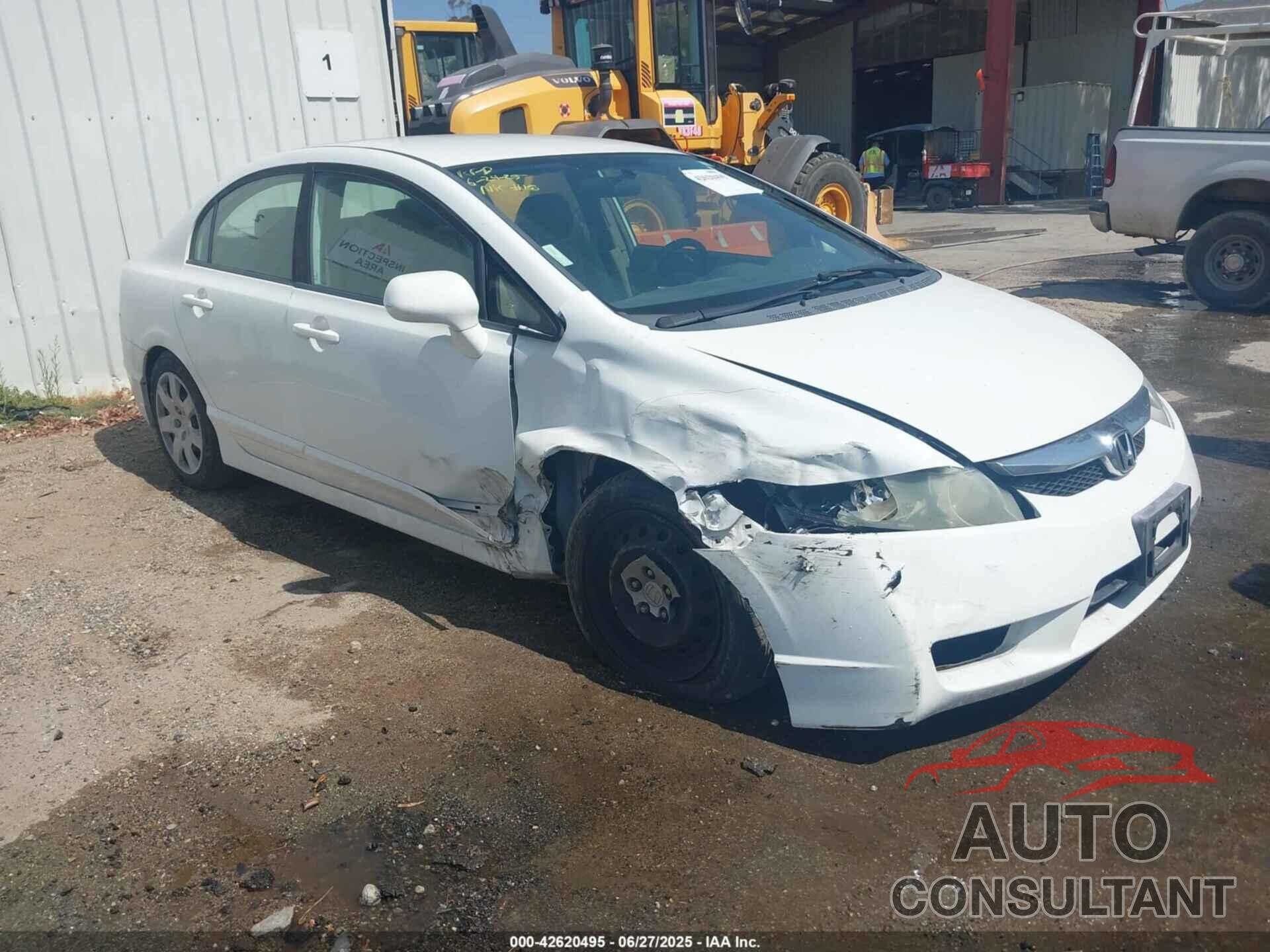 HONDA CIVIC 2010 - 19XFA1F59AE030851