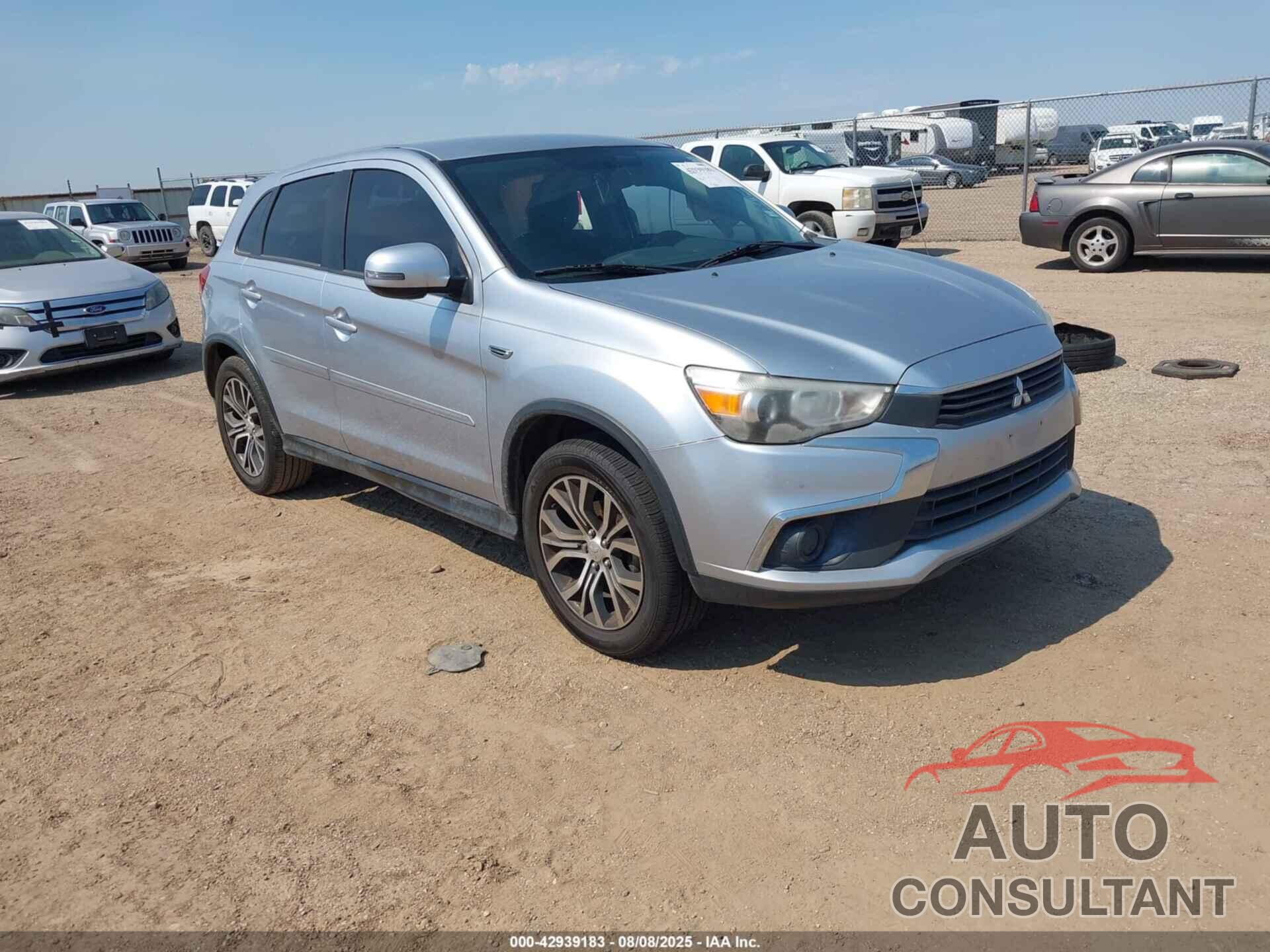 MITSUBISHI OUTLANDER SPORT 2017 - JA4AP3AU6HZ002856