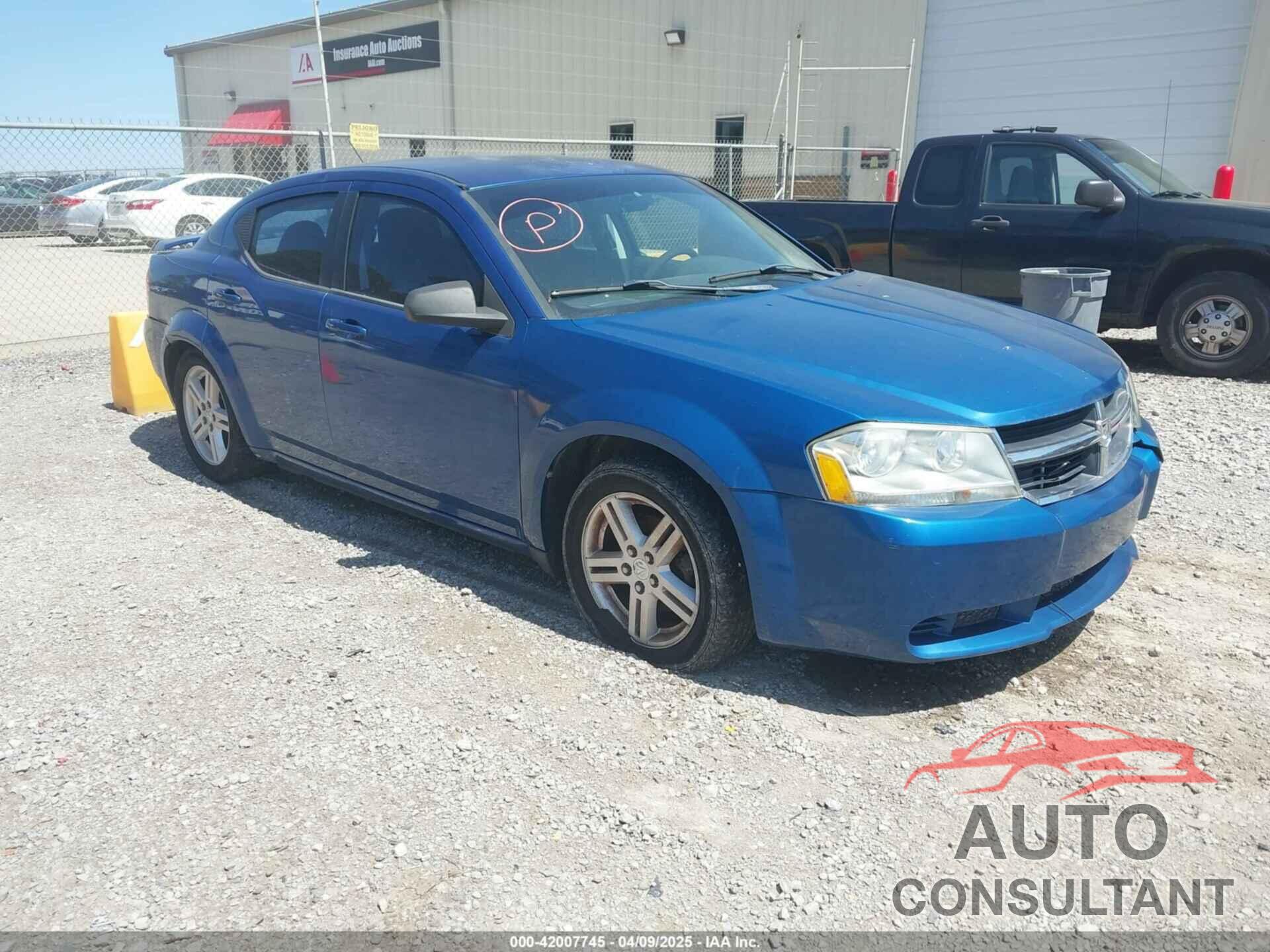 DODGE AVENGER 2010 - 1B3CC4FB0AN114512