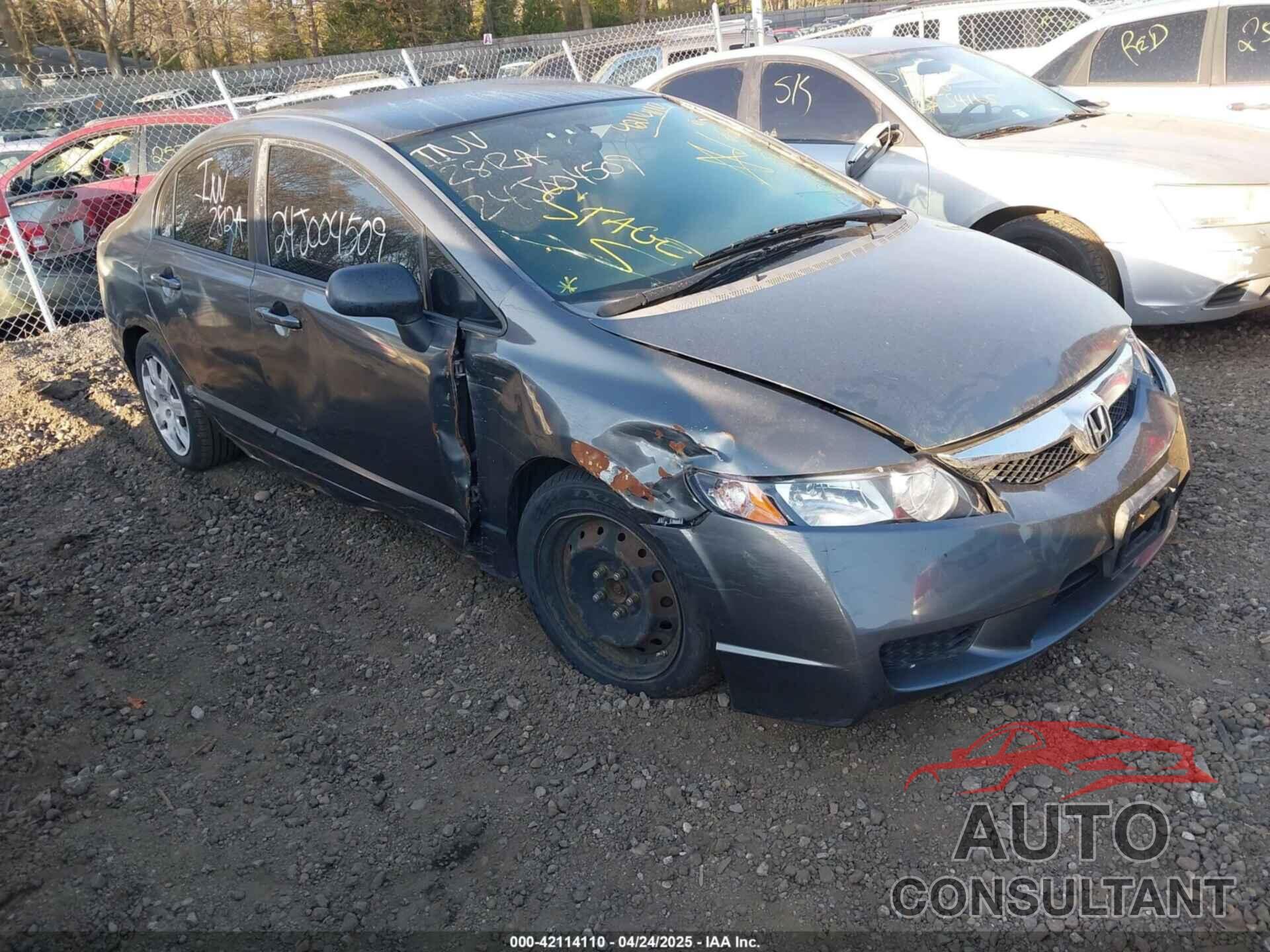 HONDA CIVIC 2009 - 2HGFA16529H362423