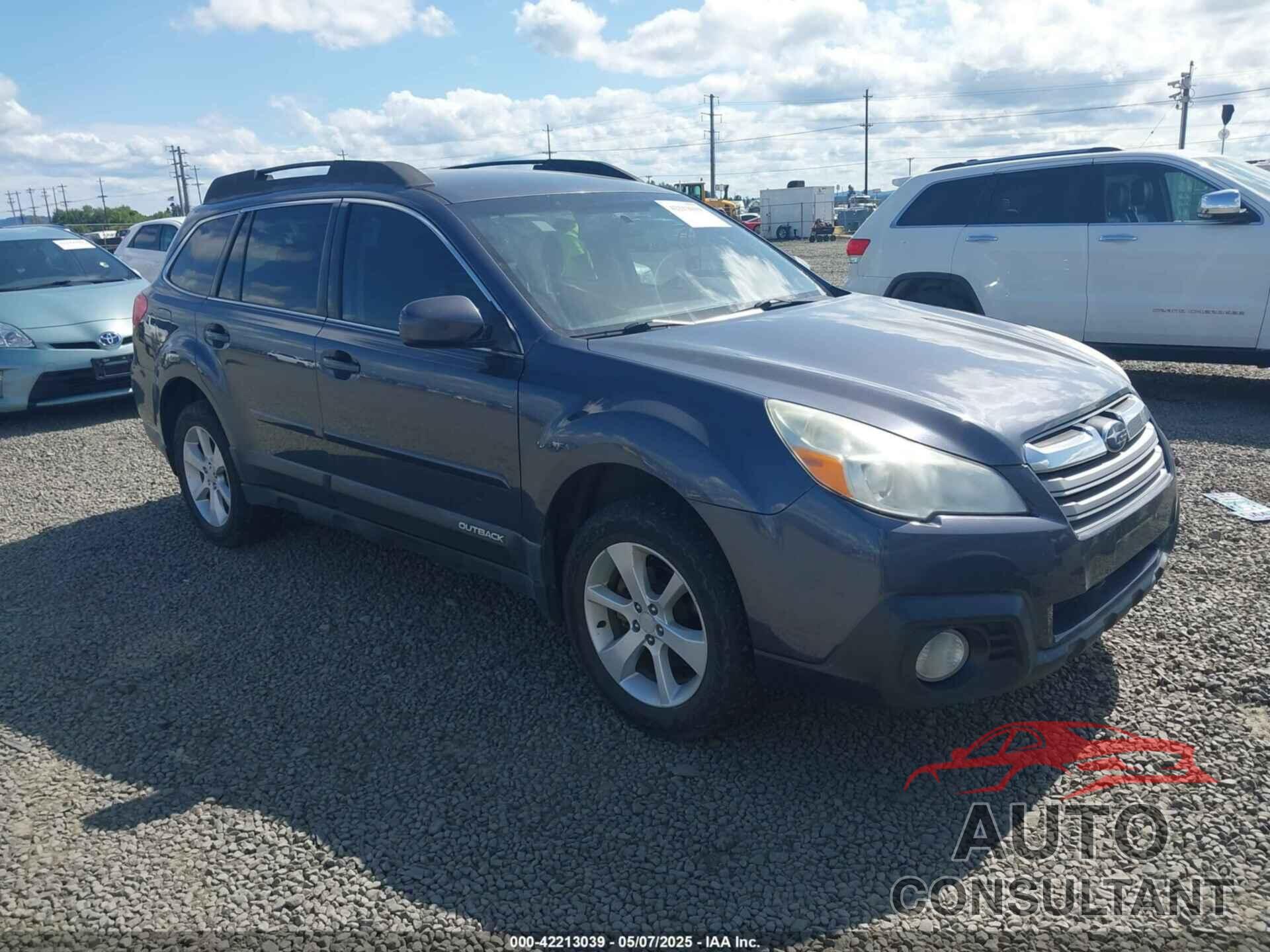 SUBARU OUTBACK 2014 - 4S4BRBCC5E3247600