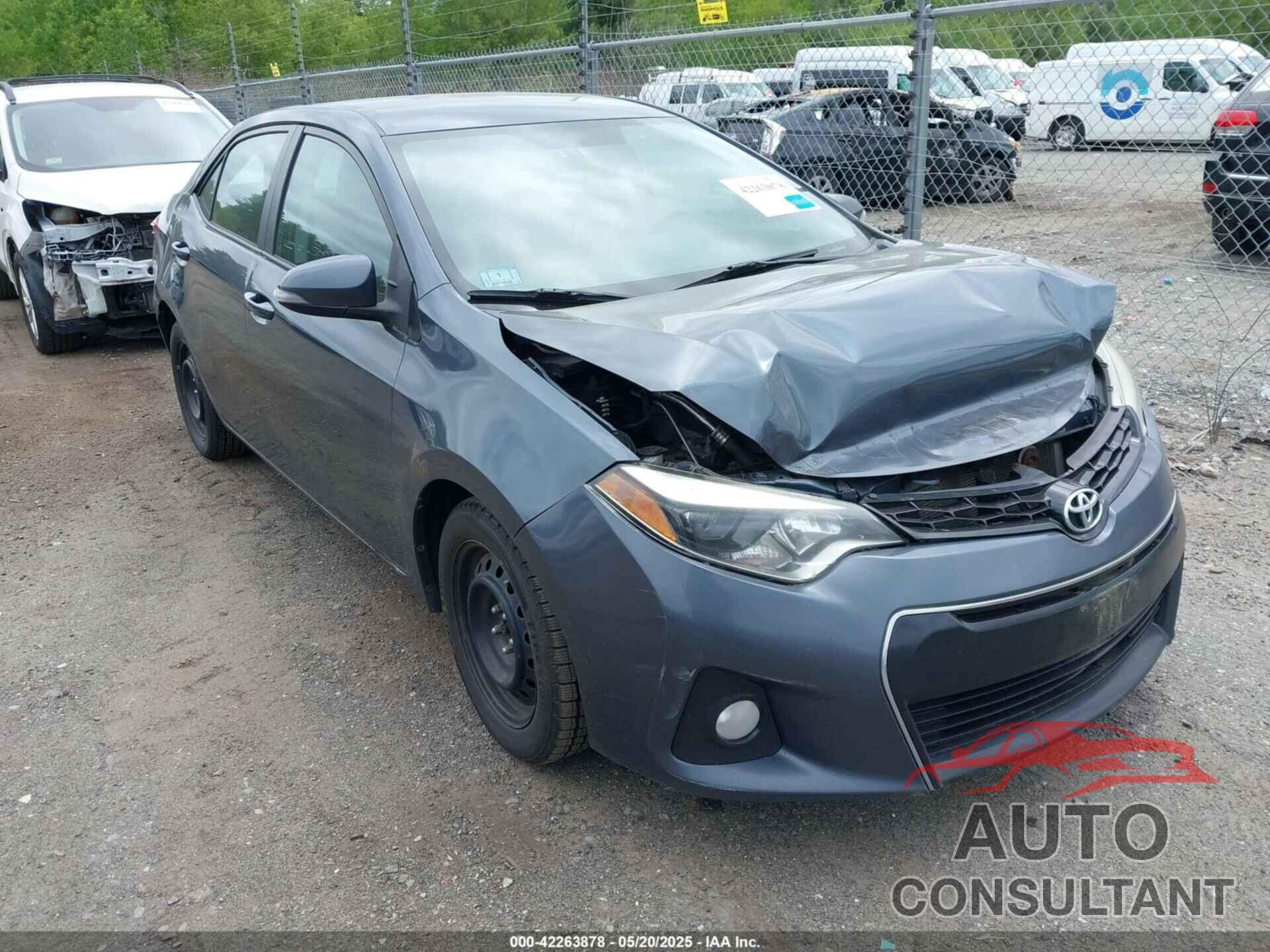 TOYOTA COROLLA 2016 - 2T1BURHE2GC649011