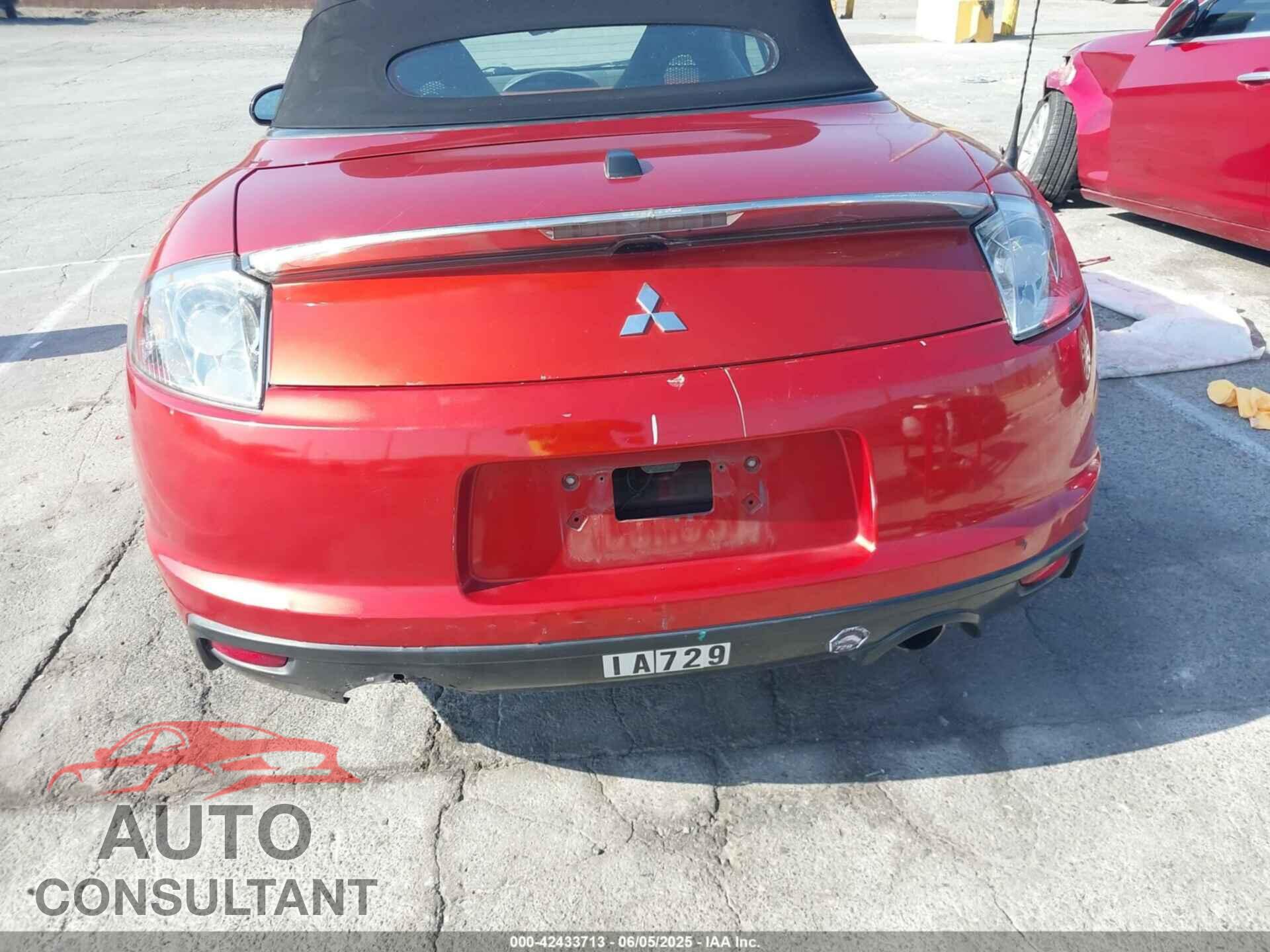 MITSUBISHI ECLIPSE SPYDER 2012 - 4A37L5EF5CE007952