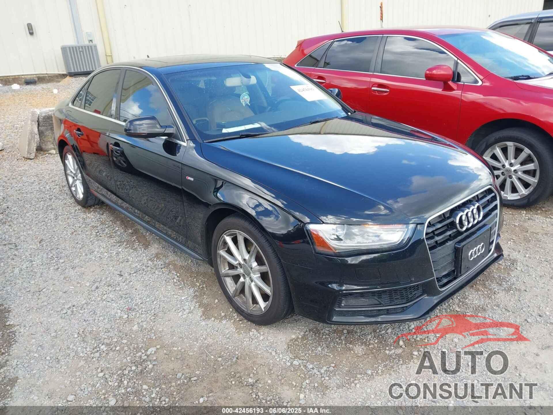 AUDI A4 2015 - WAUAFAFLXFN007721