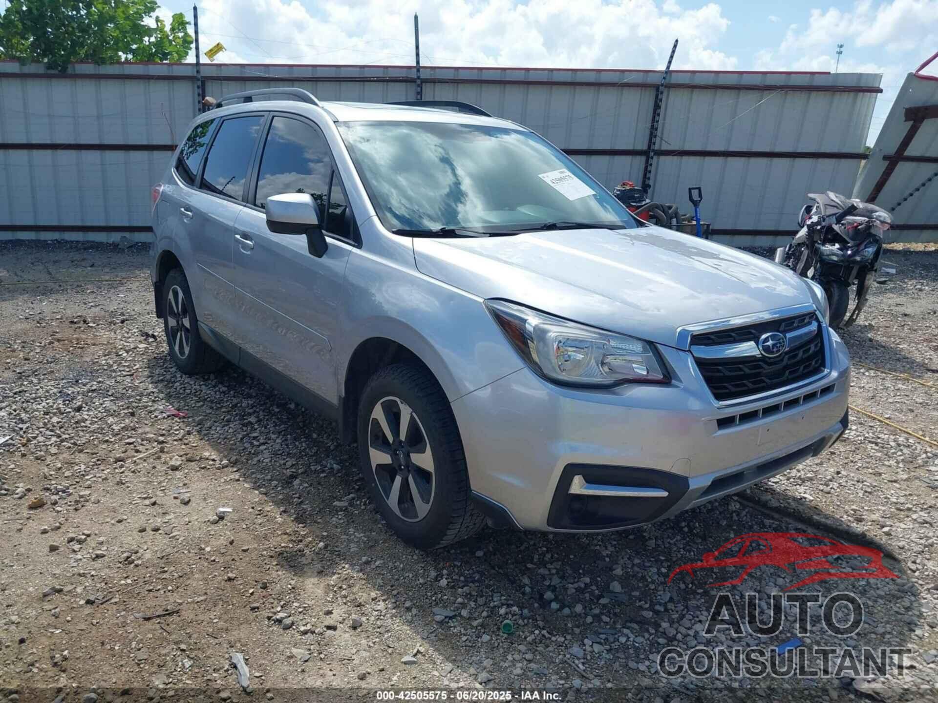 SUBARU FORESTER 2018 - JF2SJAECXJH515171
