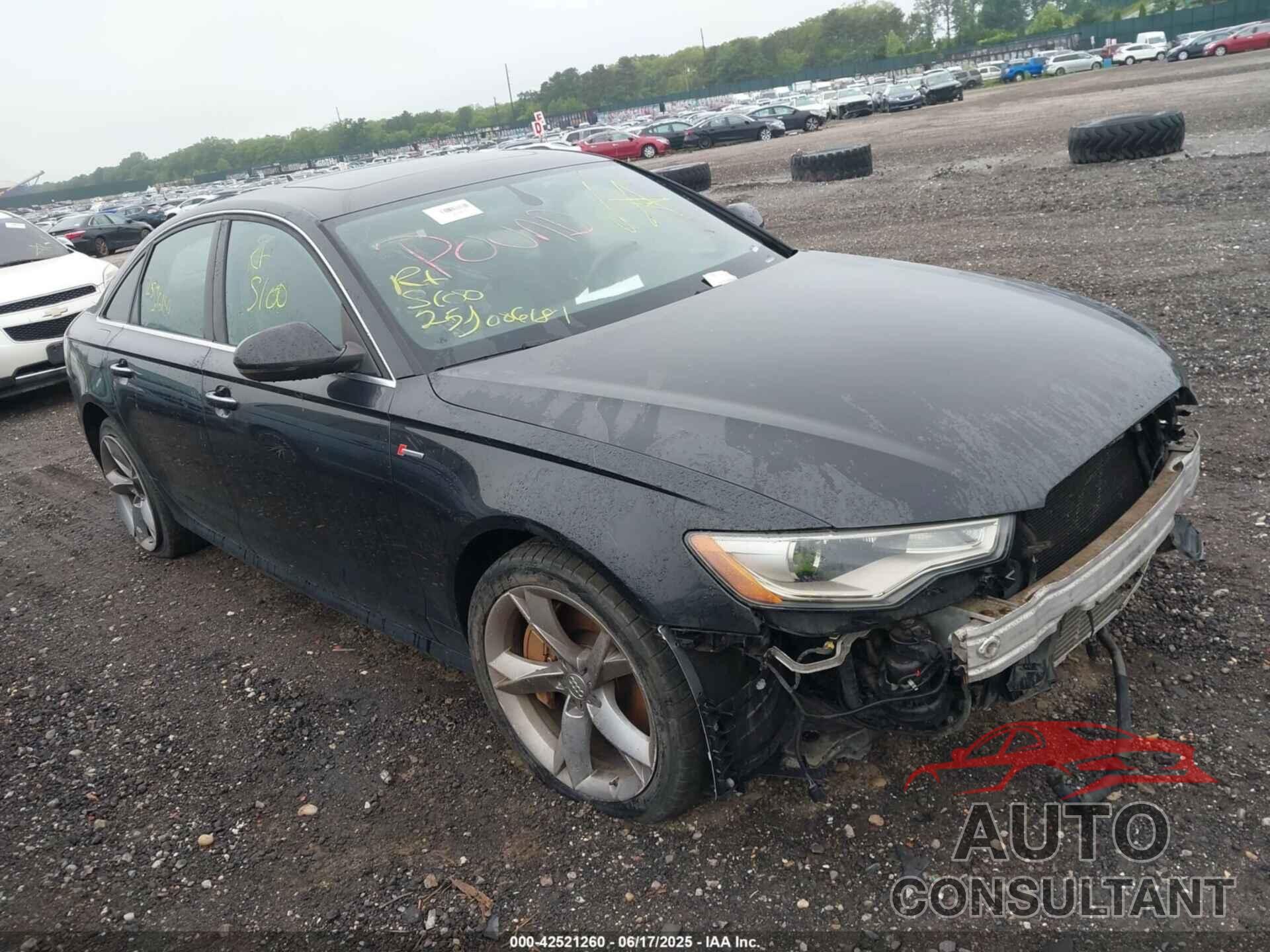 AUDI A6 2013 - WAUHGAFC1DN105321