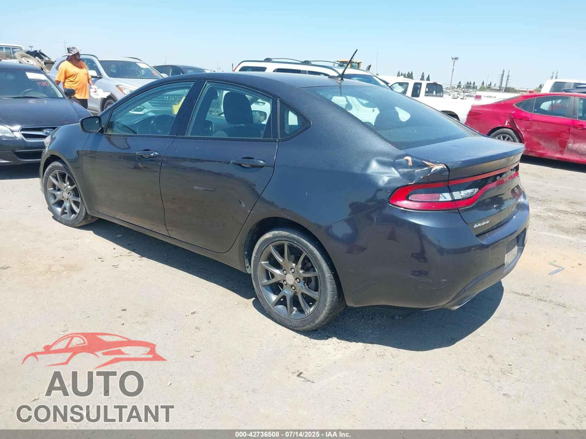 DODGE DART 2013 - 1C3CDFBA6DD309372