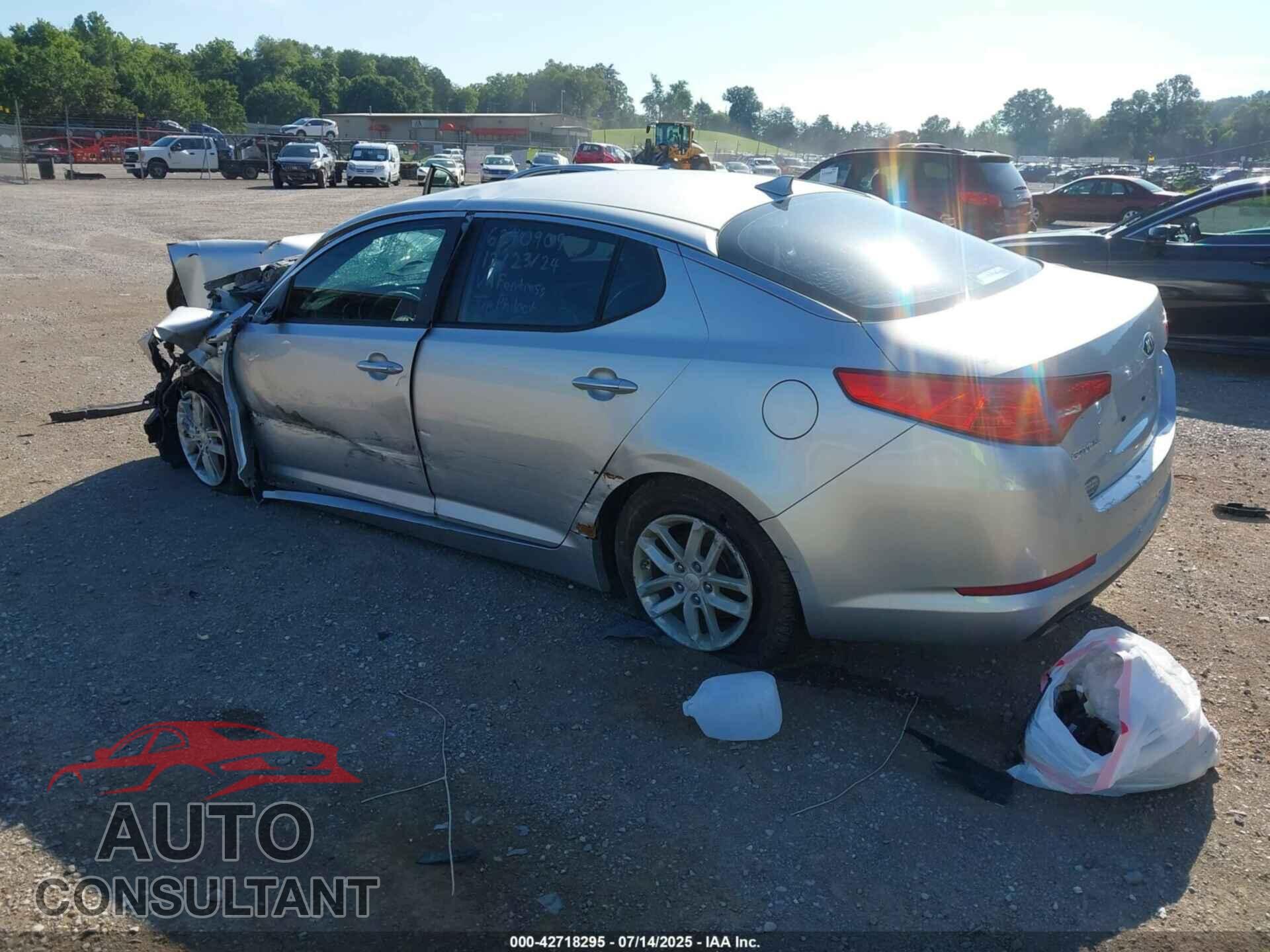 KIA OPTIMA 2013 - KNAGM4A72D5358762