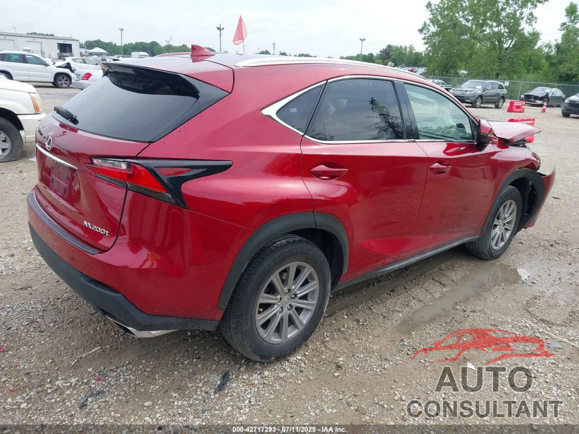 LEXUS NX 200T 2016 - JTJBARBZXG2092655
