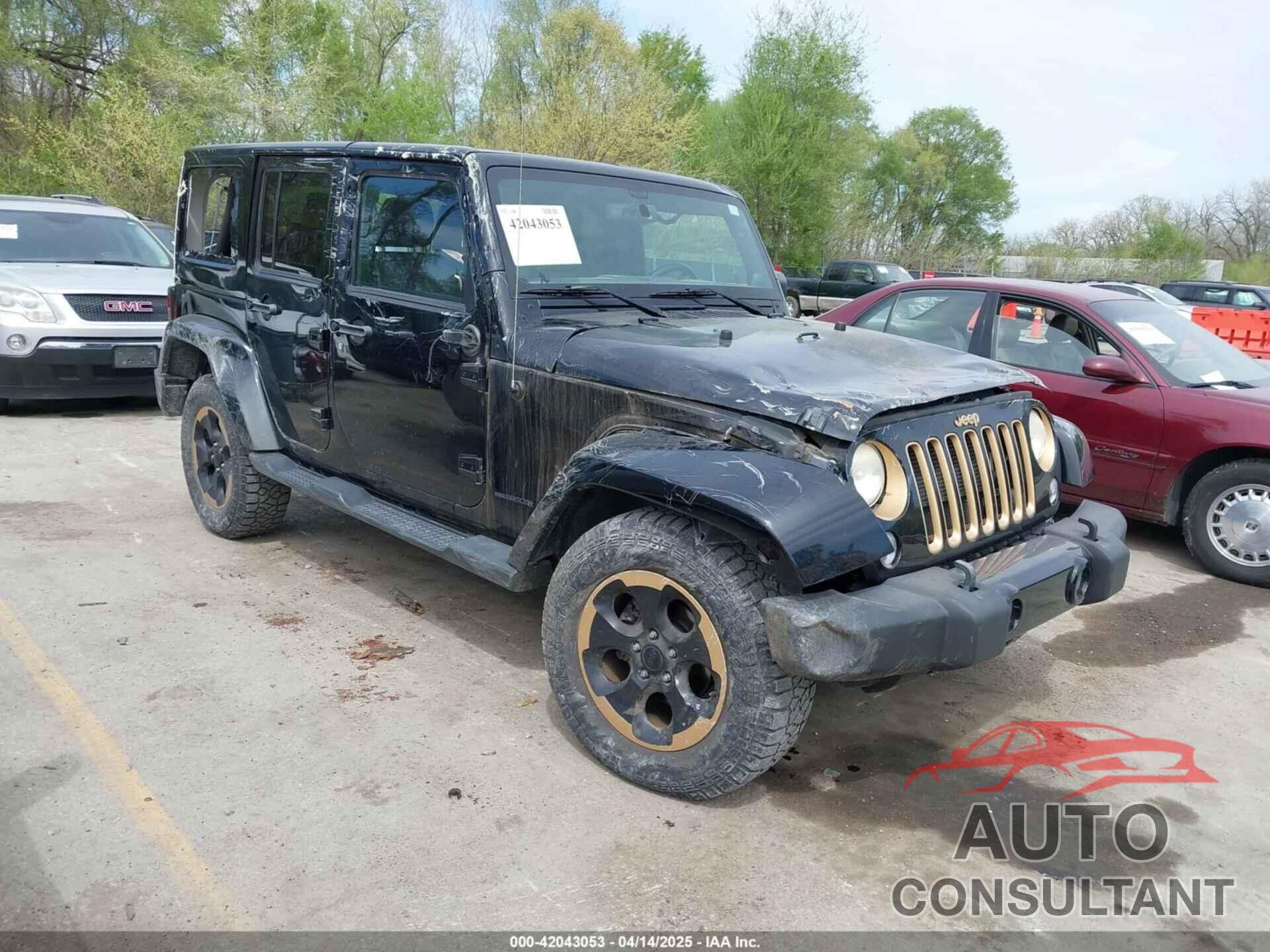 JEEP WRANGLER UNLIMITED 2014 - 1C4BJWEG6EL189712