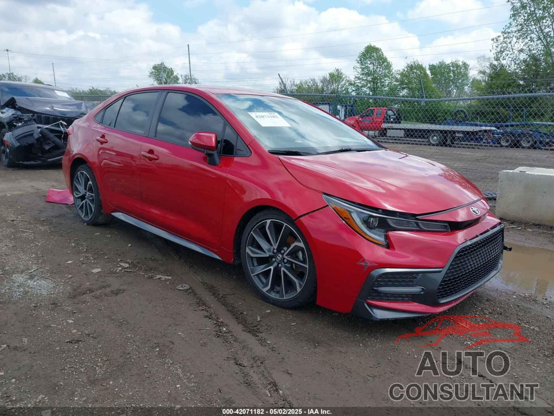 TOYOTA COROLLA 2021 - JTDS4MCE3MJ061953