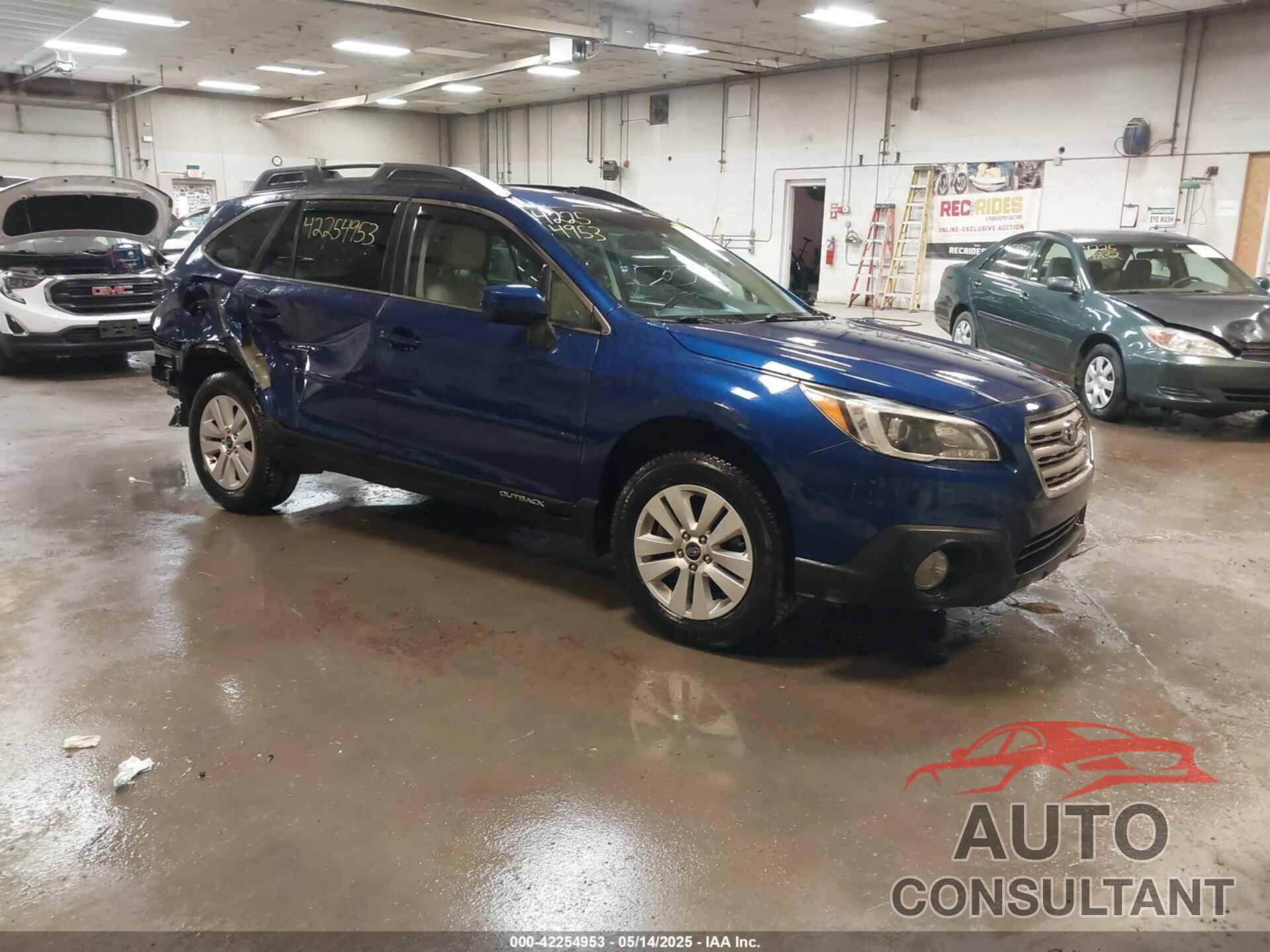 SUBARU OUTBACK 2017 - 4S4BSACC6H3269365