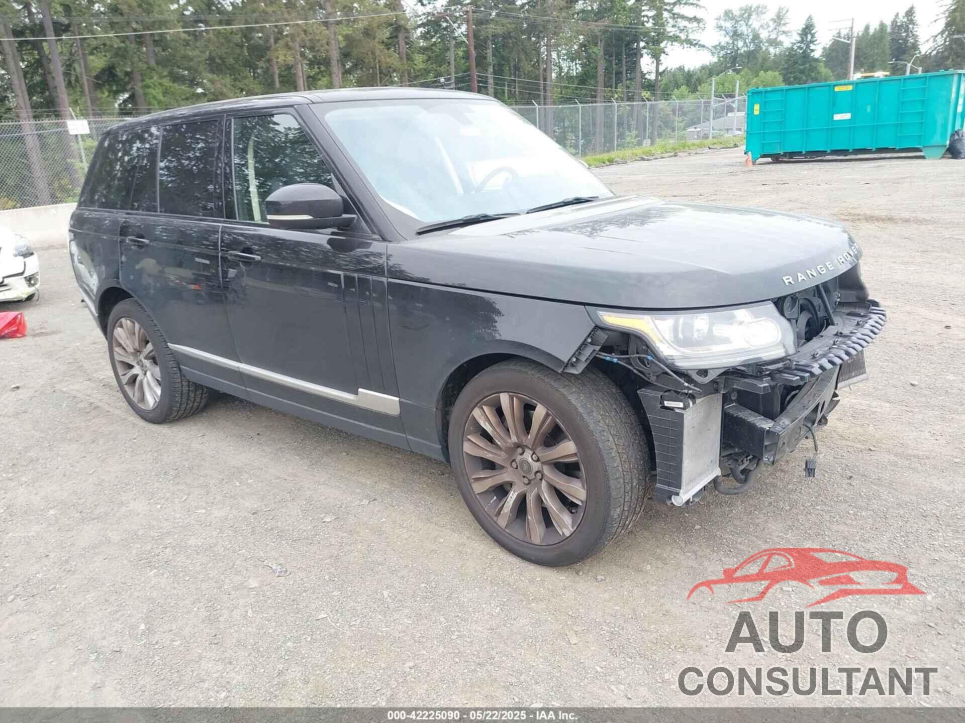 LAND ROVER RANGE ROVER 2013 - SALGS2EF5DA101285