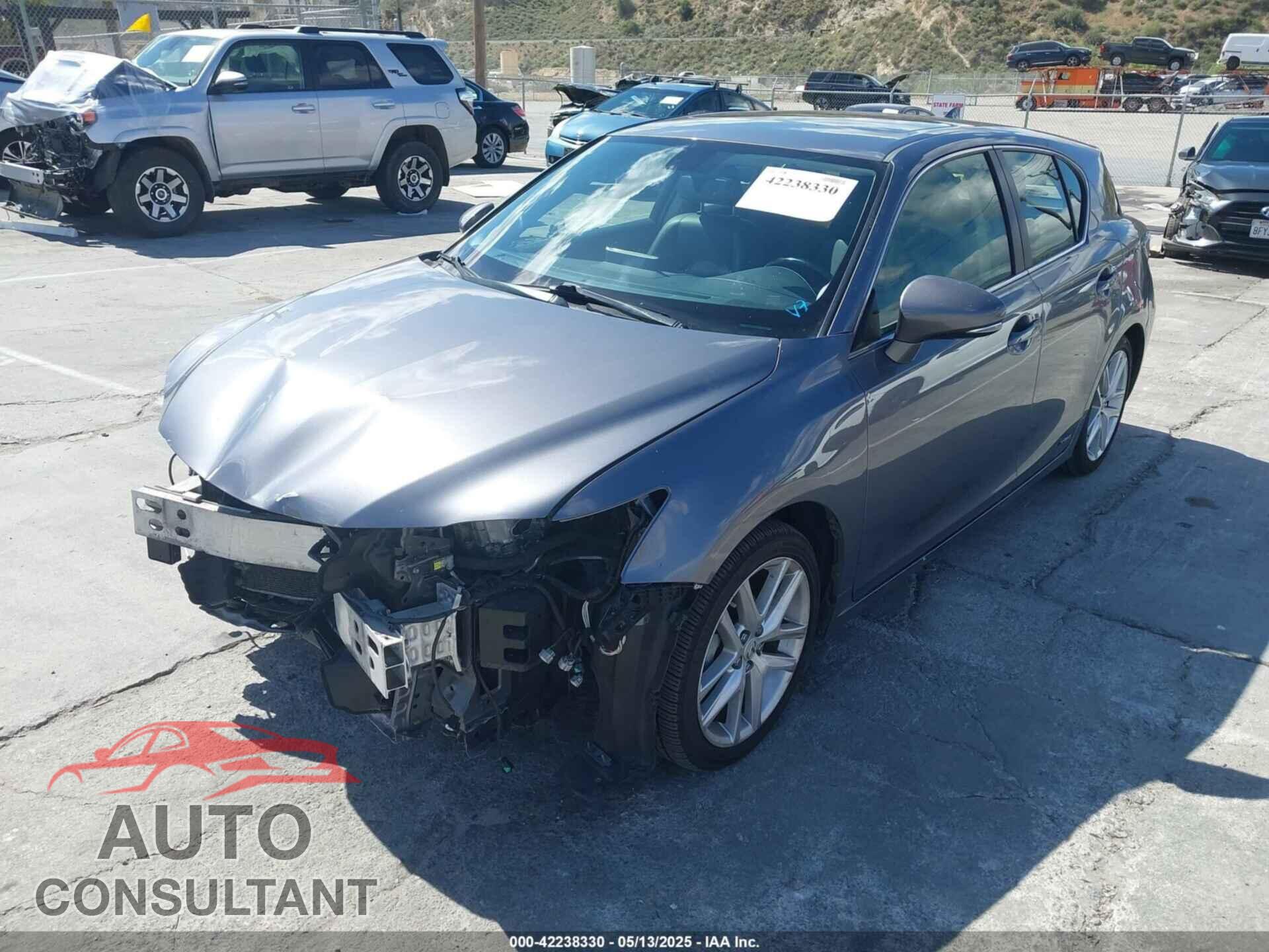 LEXUS CT 200H 2017 - JTHKD5BH2H2287370