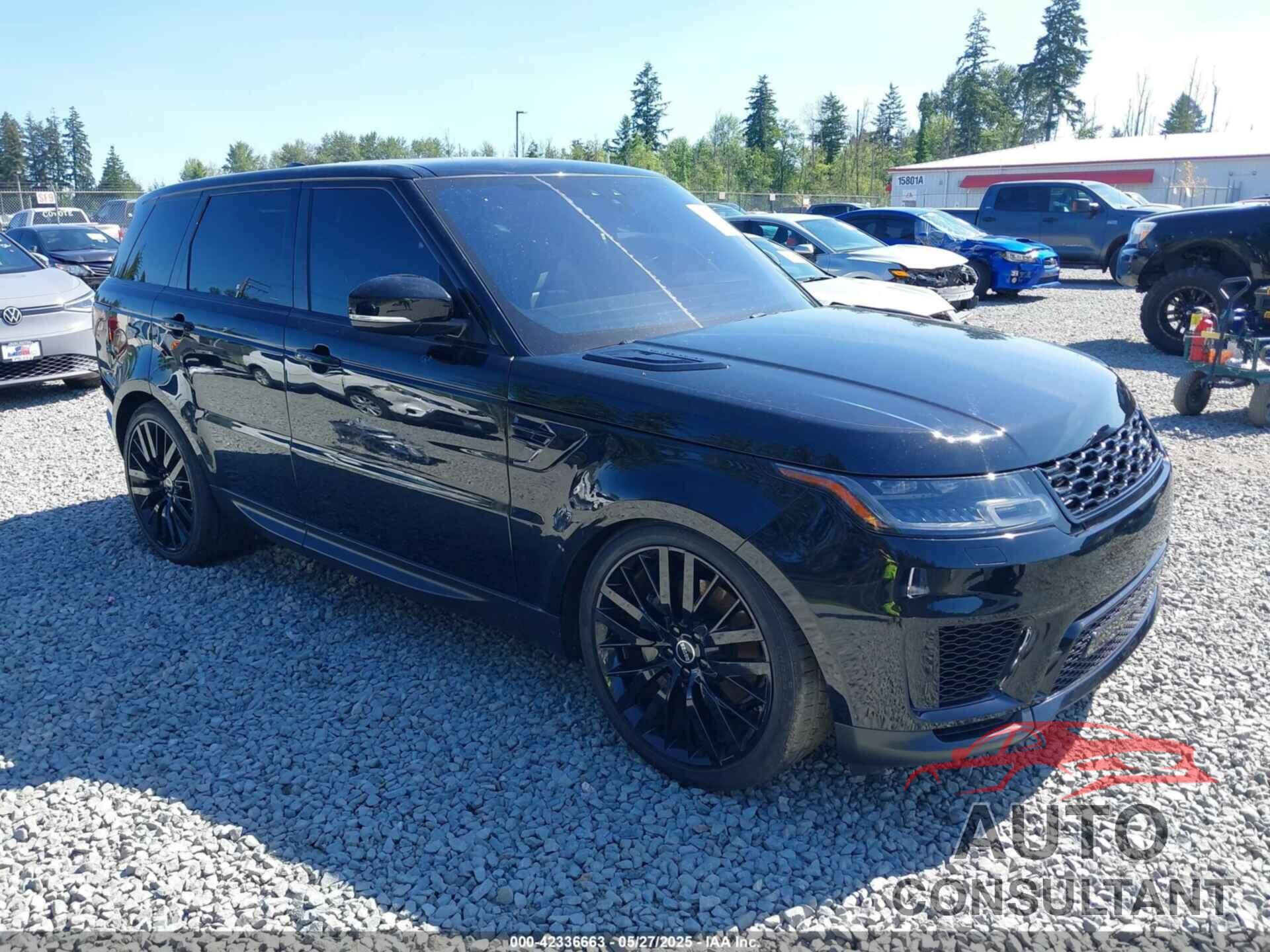 LAND ROVER RANGE ROVER SPORT 2019 - SALWG2RV6KA836417