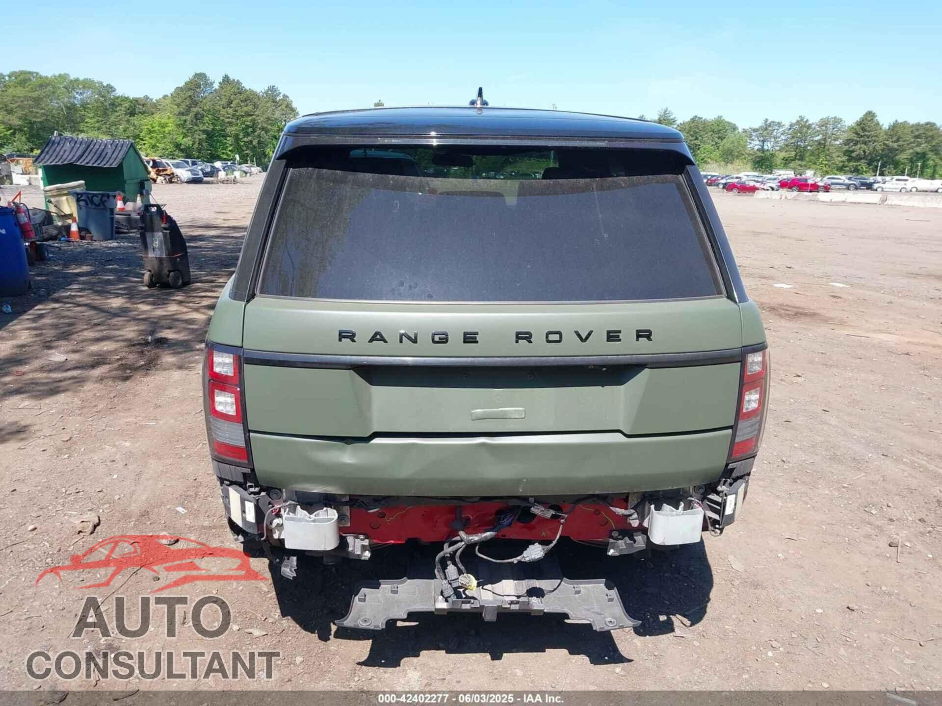 LAND ROVER RANGE ROVER 2016 - SALGS2VF6GA269683