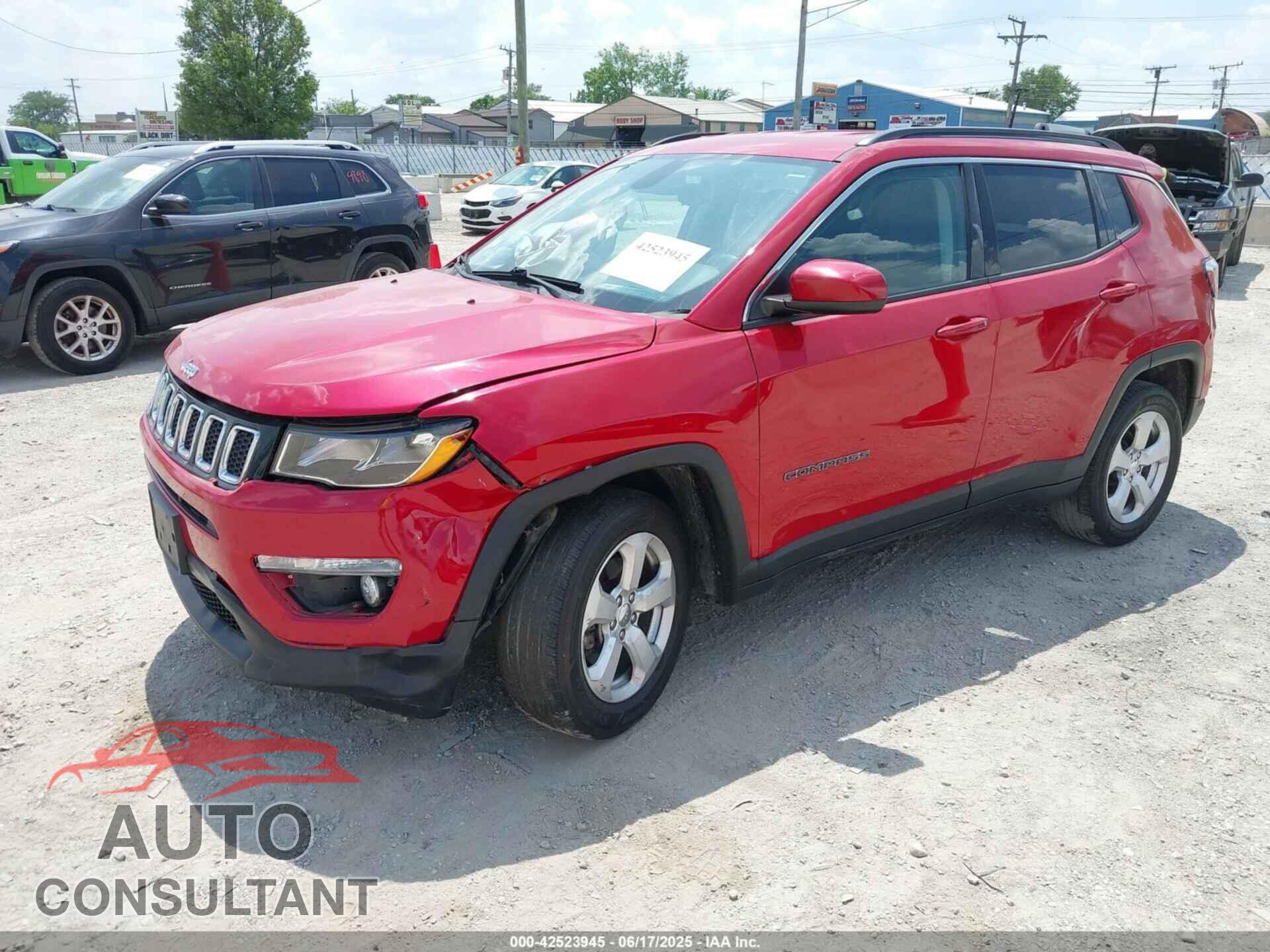 JEEP NEW COMPASS 2017 - 3C4NJDBB9HT674655