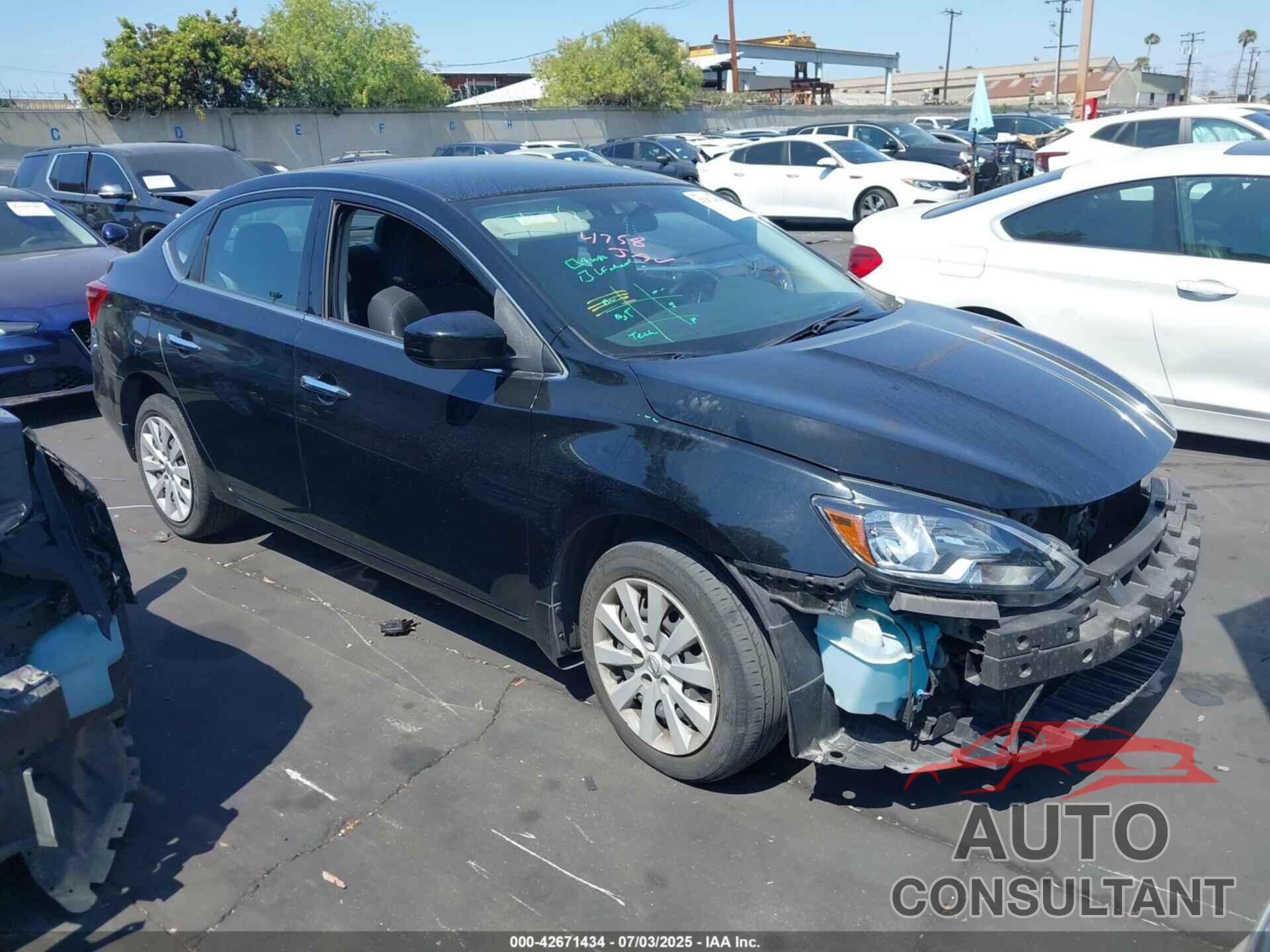 NISSAN SENTRA 2017 - 3N1AB7AP3HY223799
