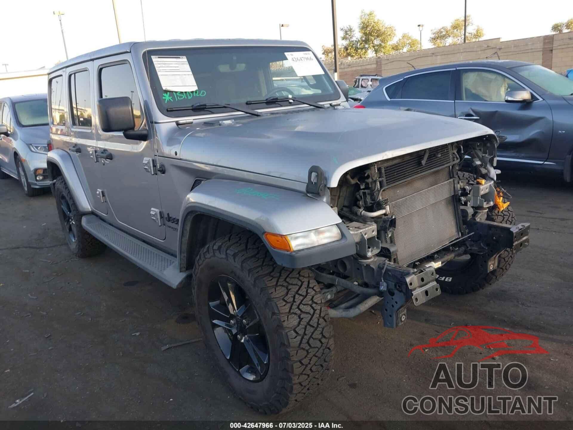 JEEP WRANGLER UNLIMITED 2021 - 1C4HJXEG9MW522241