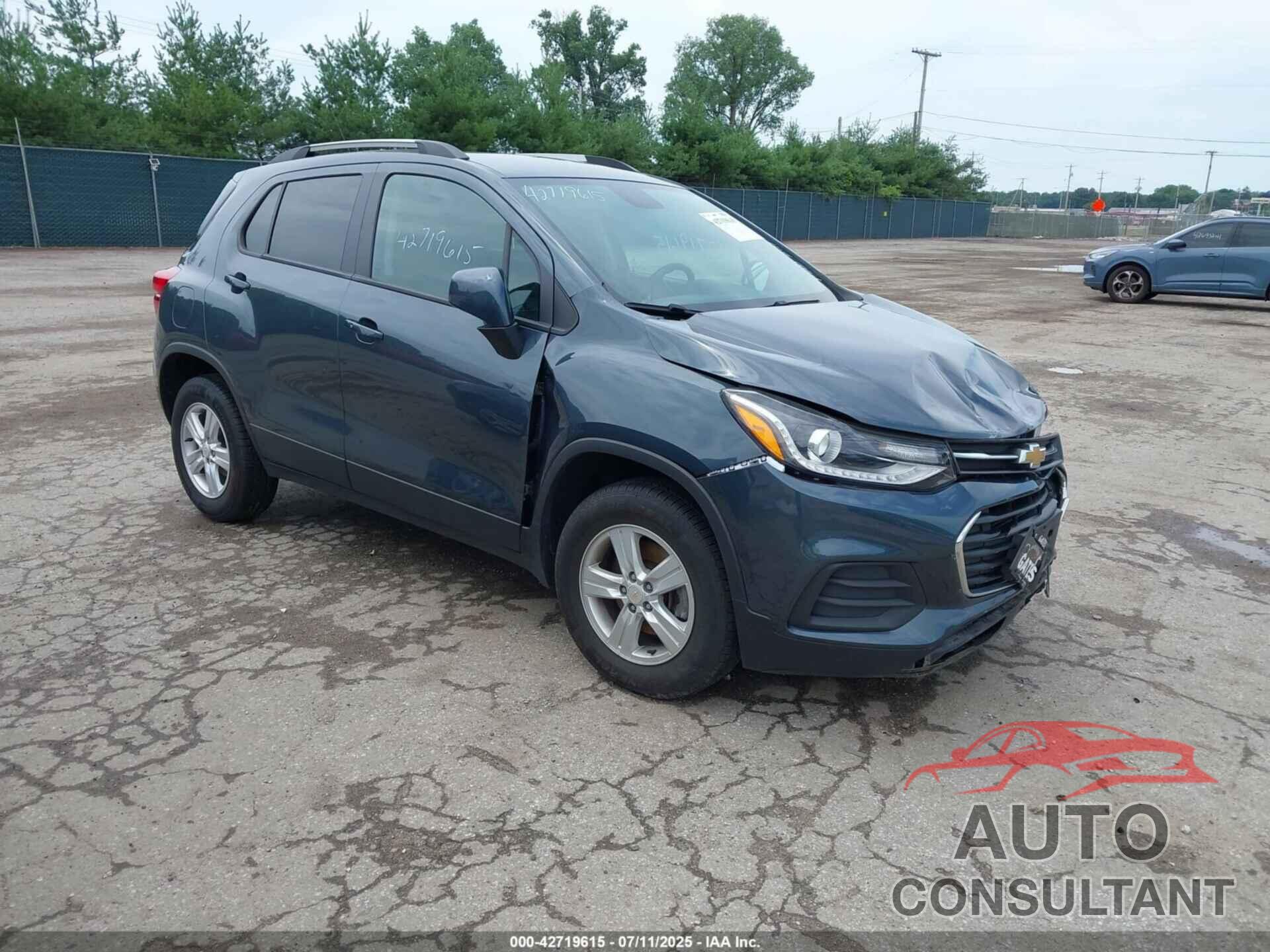 CHEVROLET TRAX 2022 - KL7CJPSM0NB509677