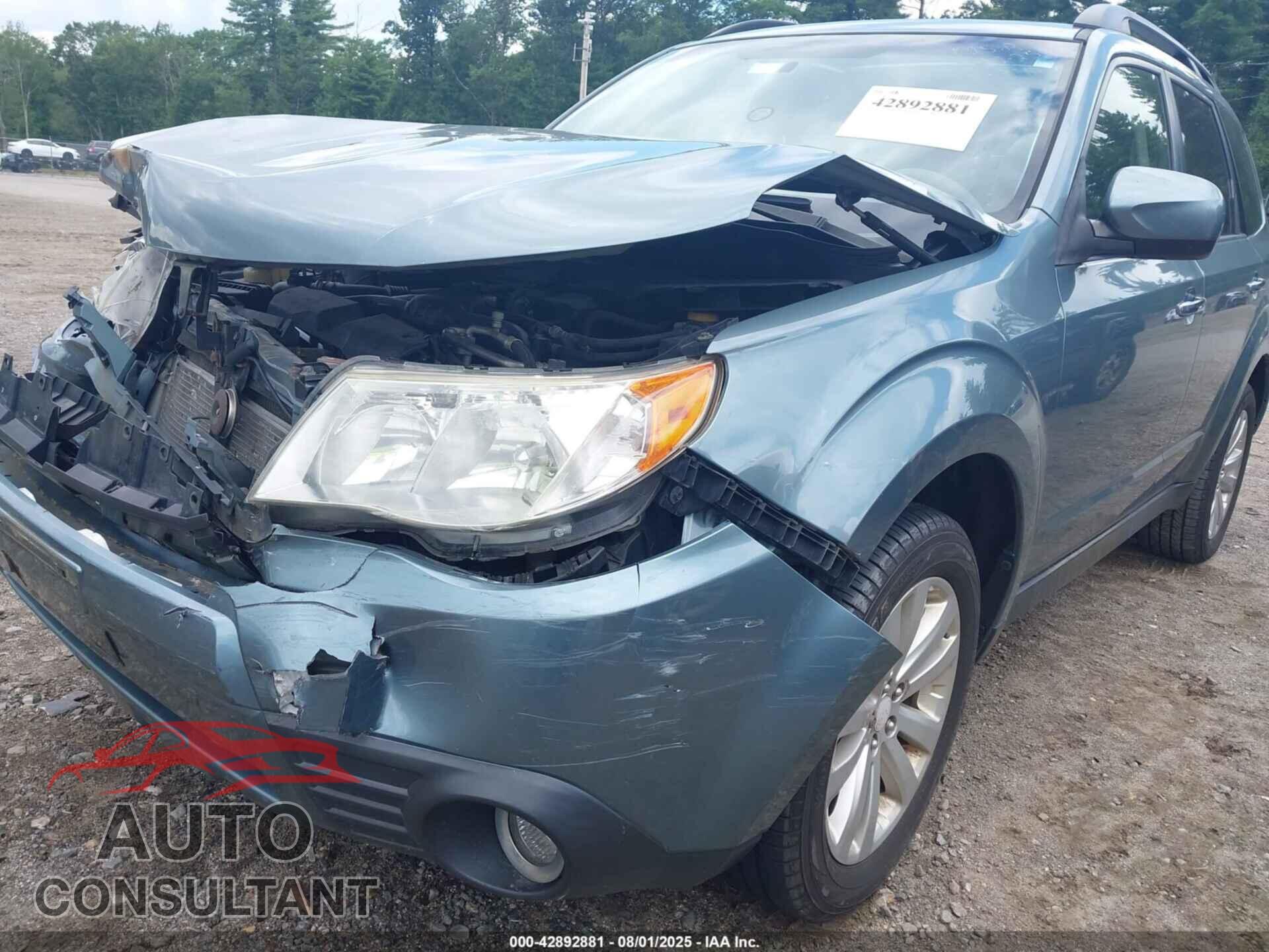 SUBARU FORESTER 2012 - JF2SHAEC9CH422804