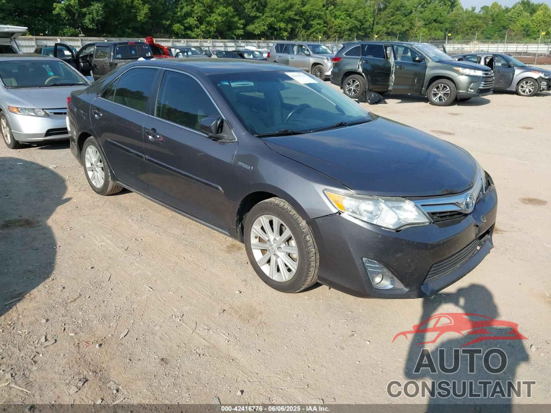 TOYOTA CAMRY HYBRID 2014 - 4T1BD1FK0EU098941