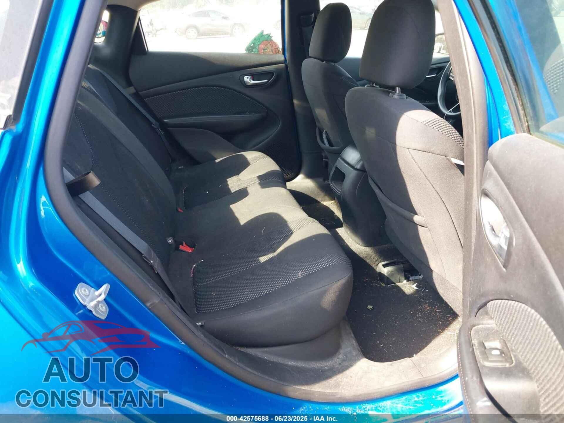 DODGE DART 2016 - 1C3CDFAA5GD606476