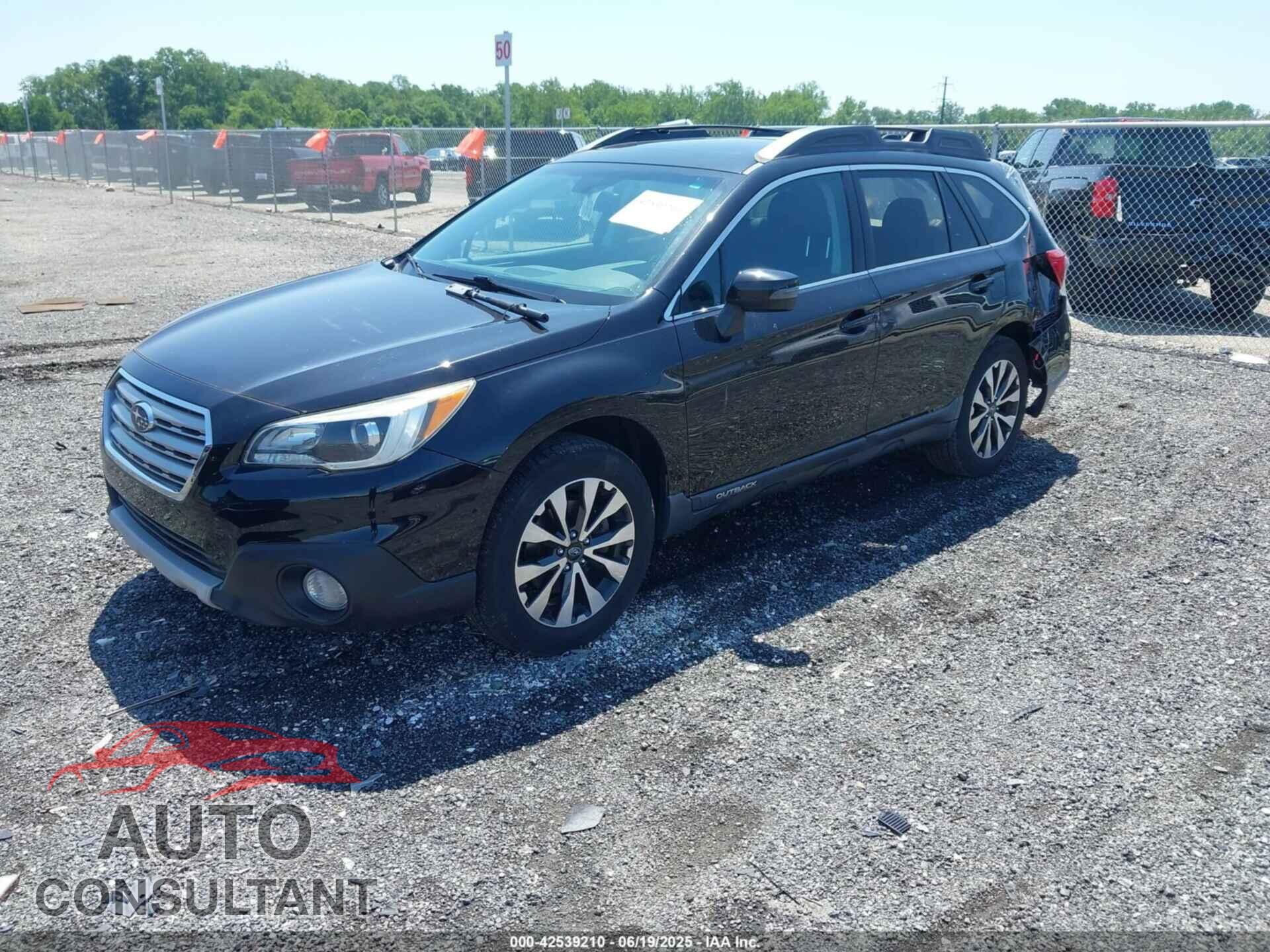 SUBARU OUTBACK 2016 - 4S4BSENC0G3236512