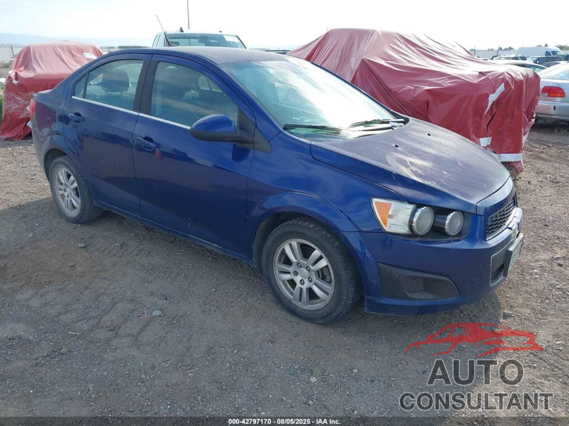 CHEVROLET SONIC 2013 - 1G1JD5SB0D4198333